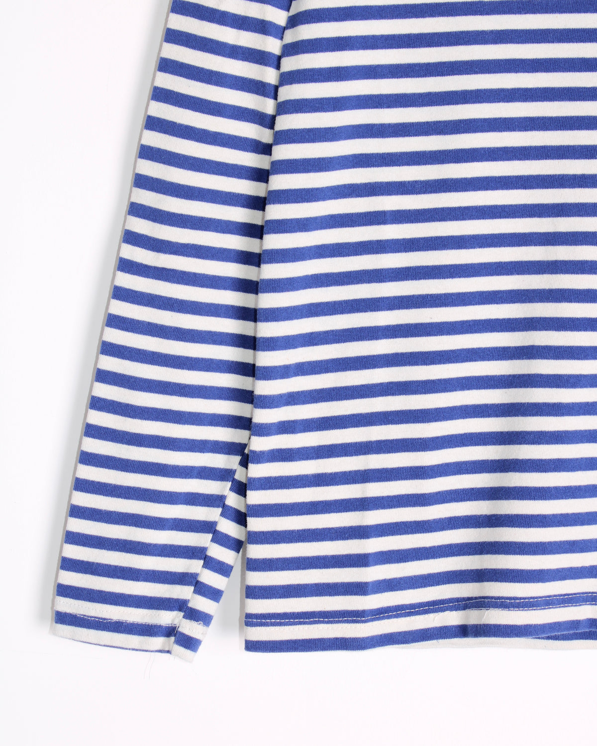 TELNYASHKA STRIPED COTTON LONG SLEEVE SHIRT RUSSIAN ARMY BLUE