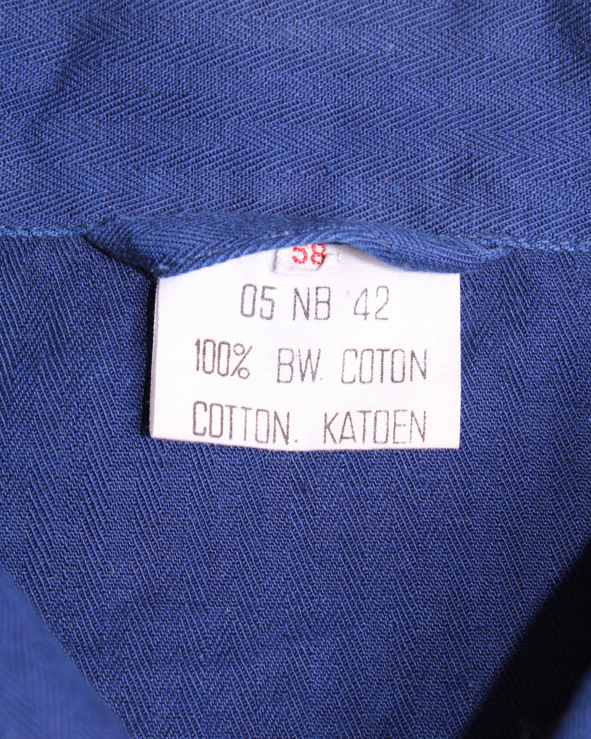 VINTAGE WORKWEAR CHORE JACKET HBT BLEU DE TRAVAIL - XL/XXL