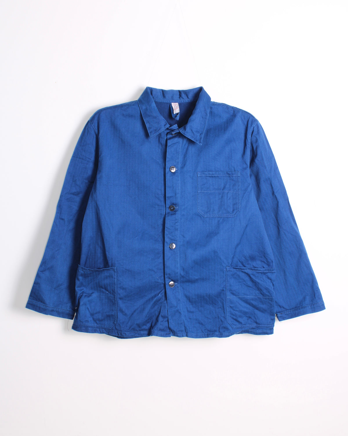 VINTAGE WORKWEAR CHORE JACKET HBT BLEU DE TRAVAIL - XL/XXL