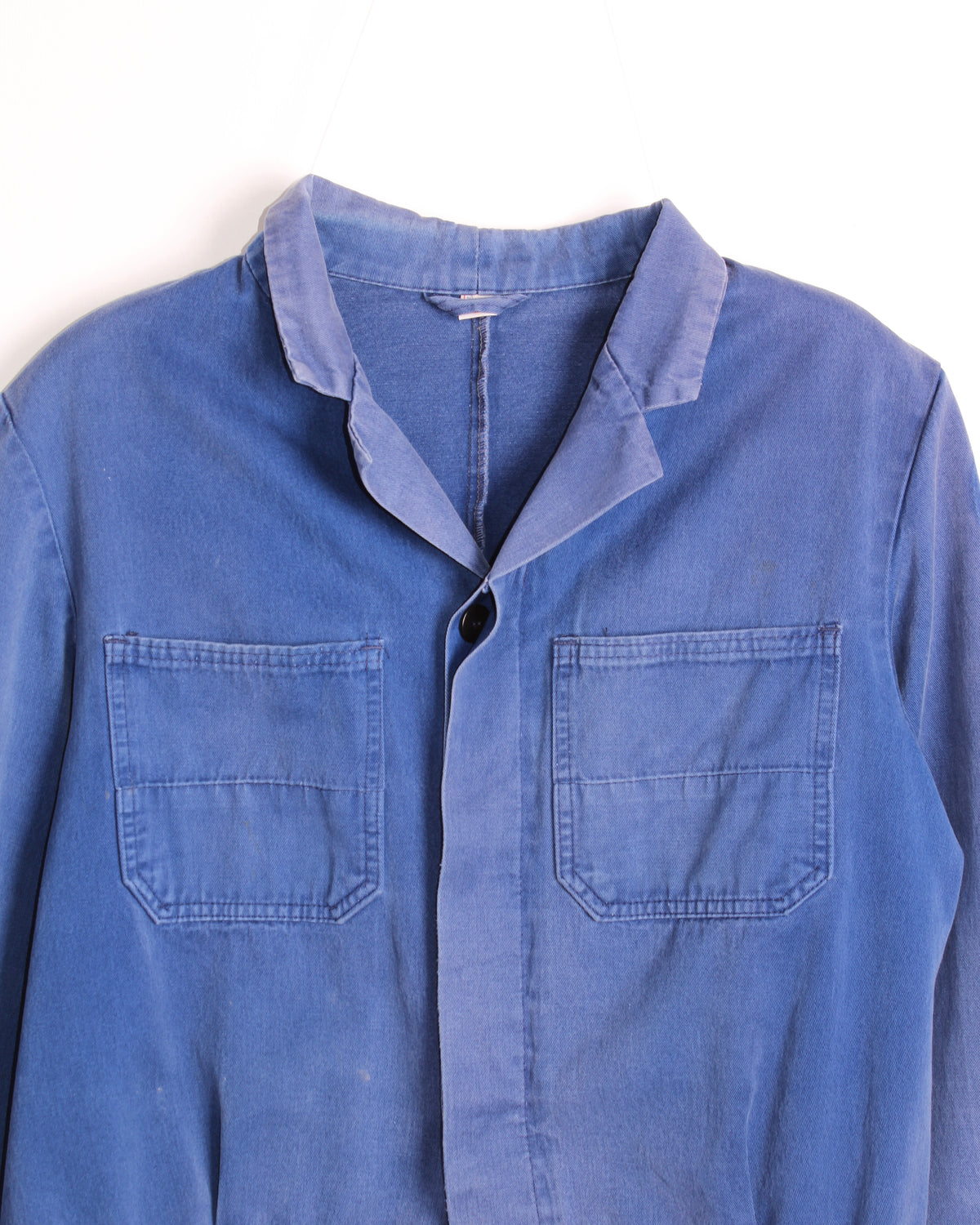 VINTAGE FADED WORK CROPPED JACKET BLEU DE TRAVAIL - S/M