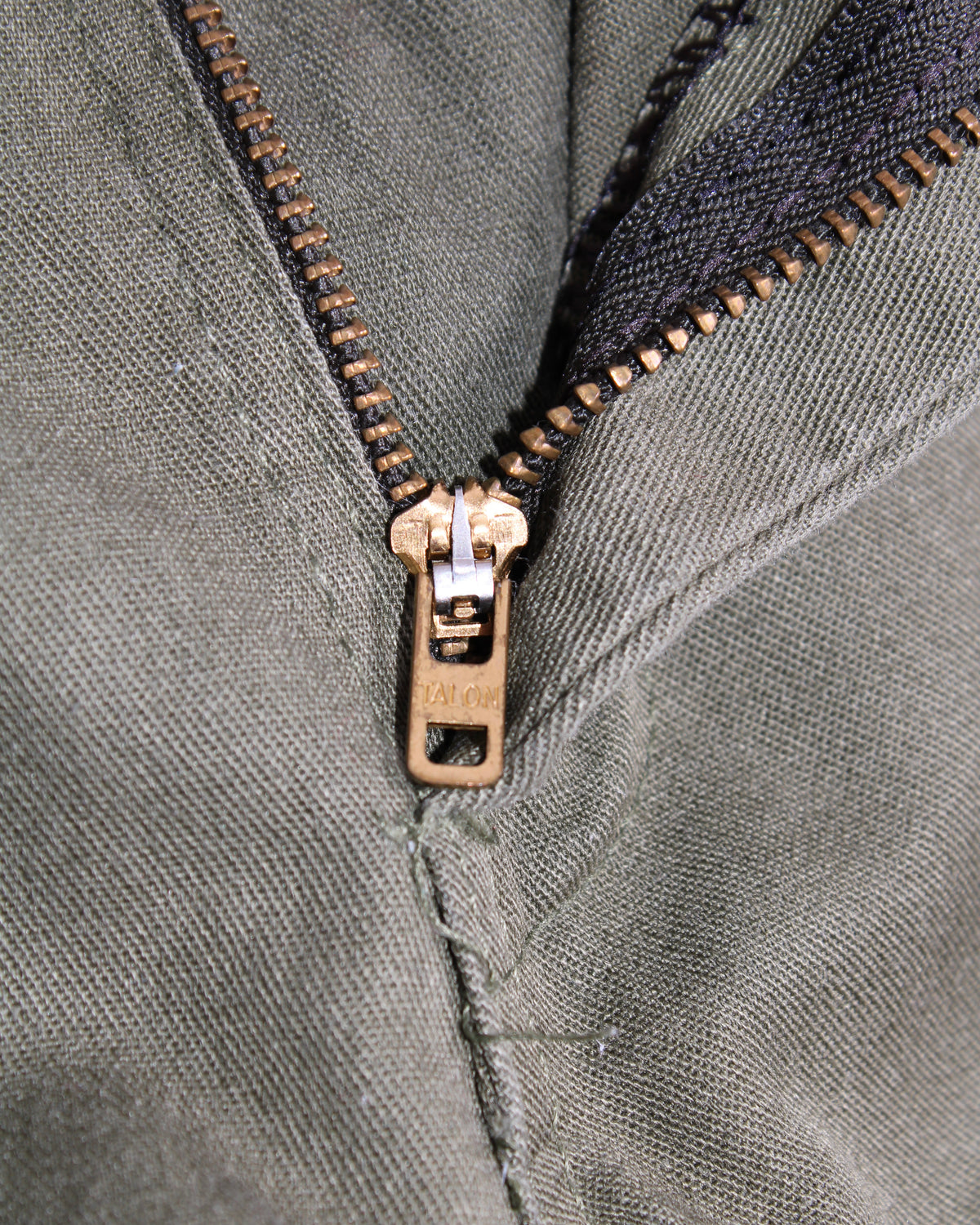 US ARMY VINTAGE OG 507 FATIGUE PANTS OLIVE GREEN - W30/W31