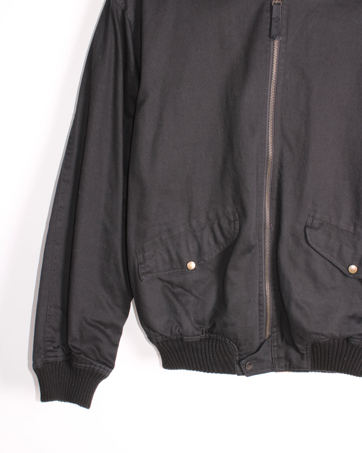 VINTAGE BOMBER MA-1 JACKET BLACK - M/L
