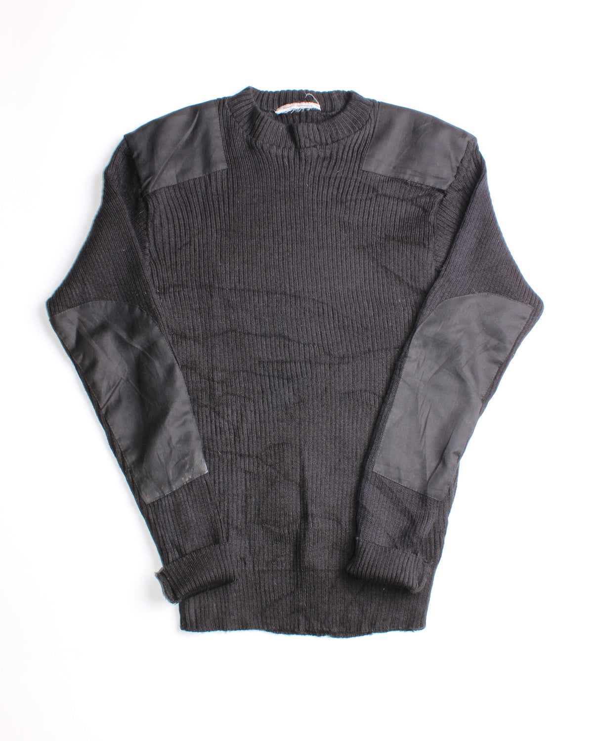 US ARMY VINTAGE WOOL KNIT BLACK - S/M
