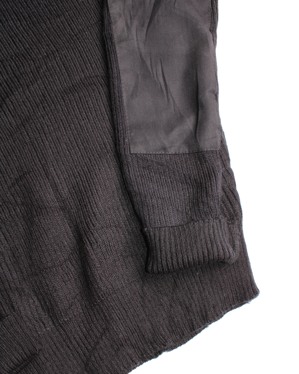 US ARMY VINTAGE WOOL KNIT BLACK - S/M