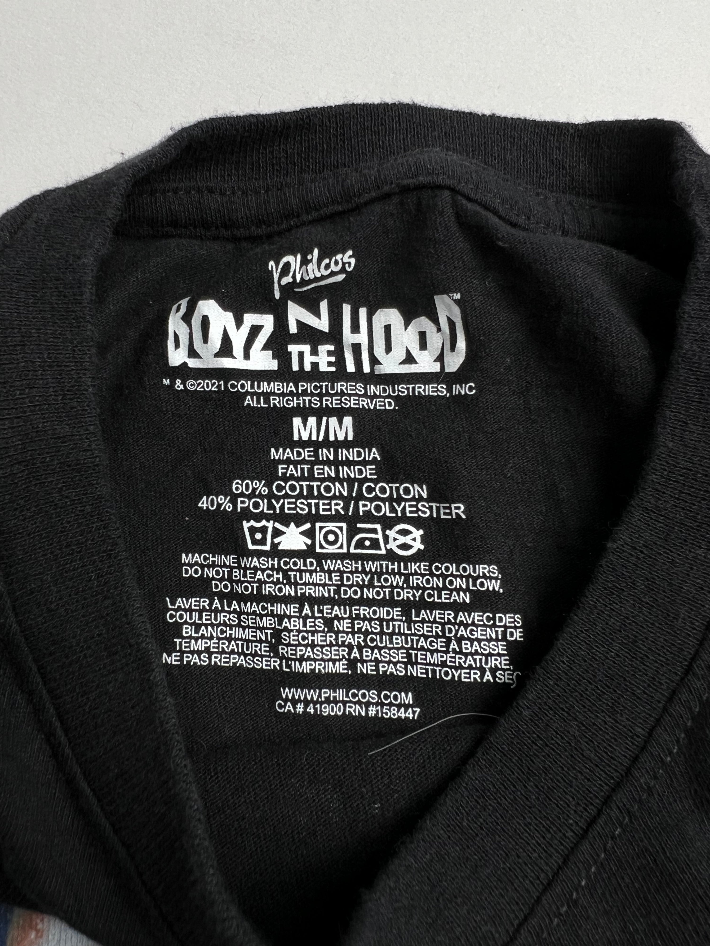 BOYZ N THE HOOD LONG SLEEVES T-SHIRT - M