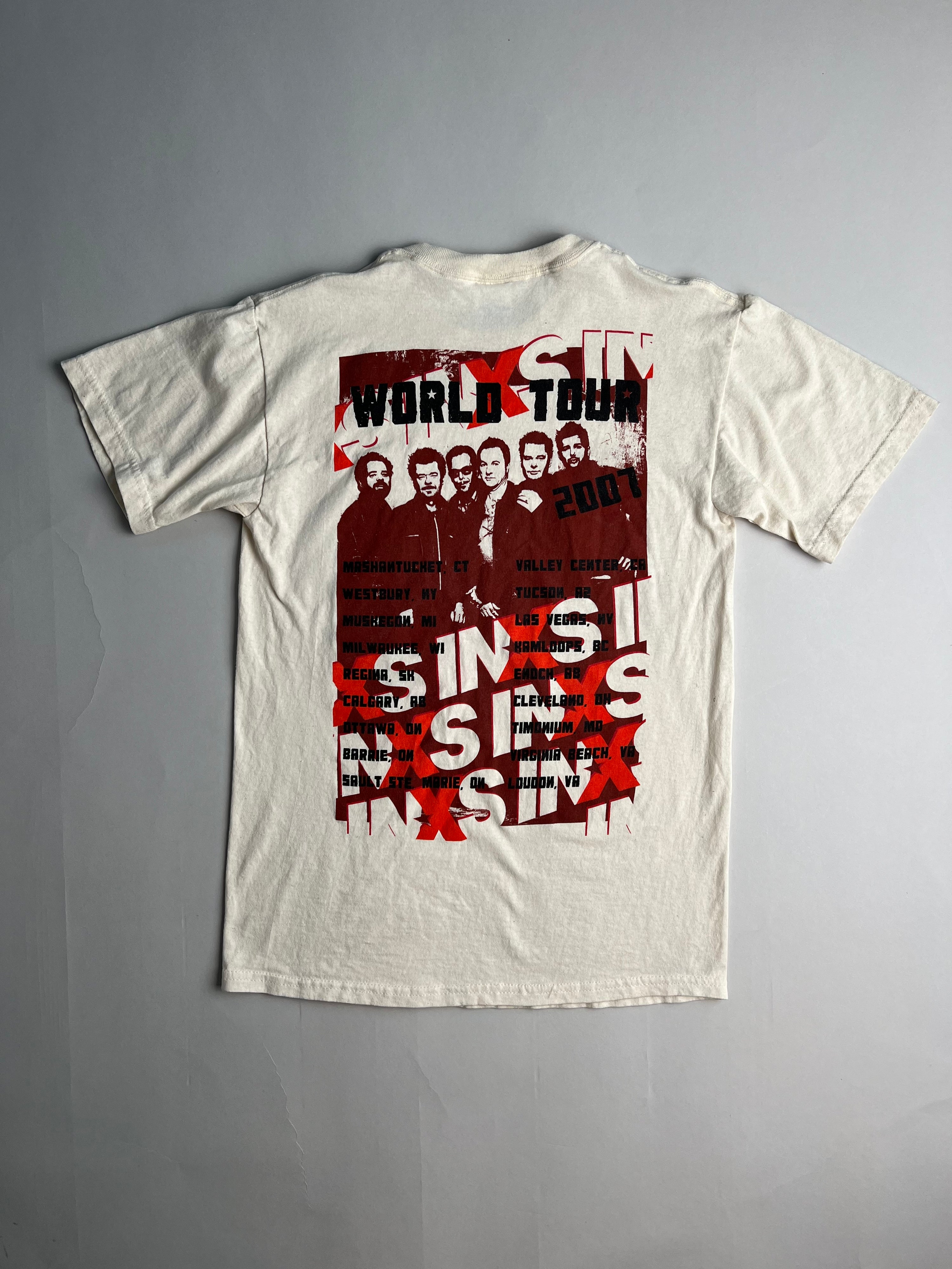INXS 2007 TOUR T-SHIRT - S