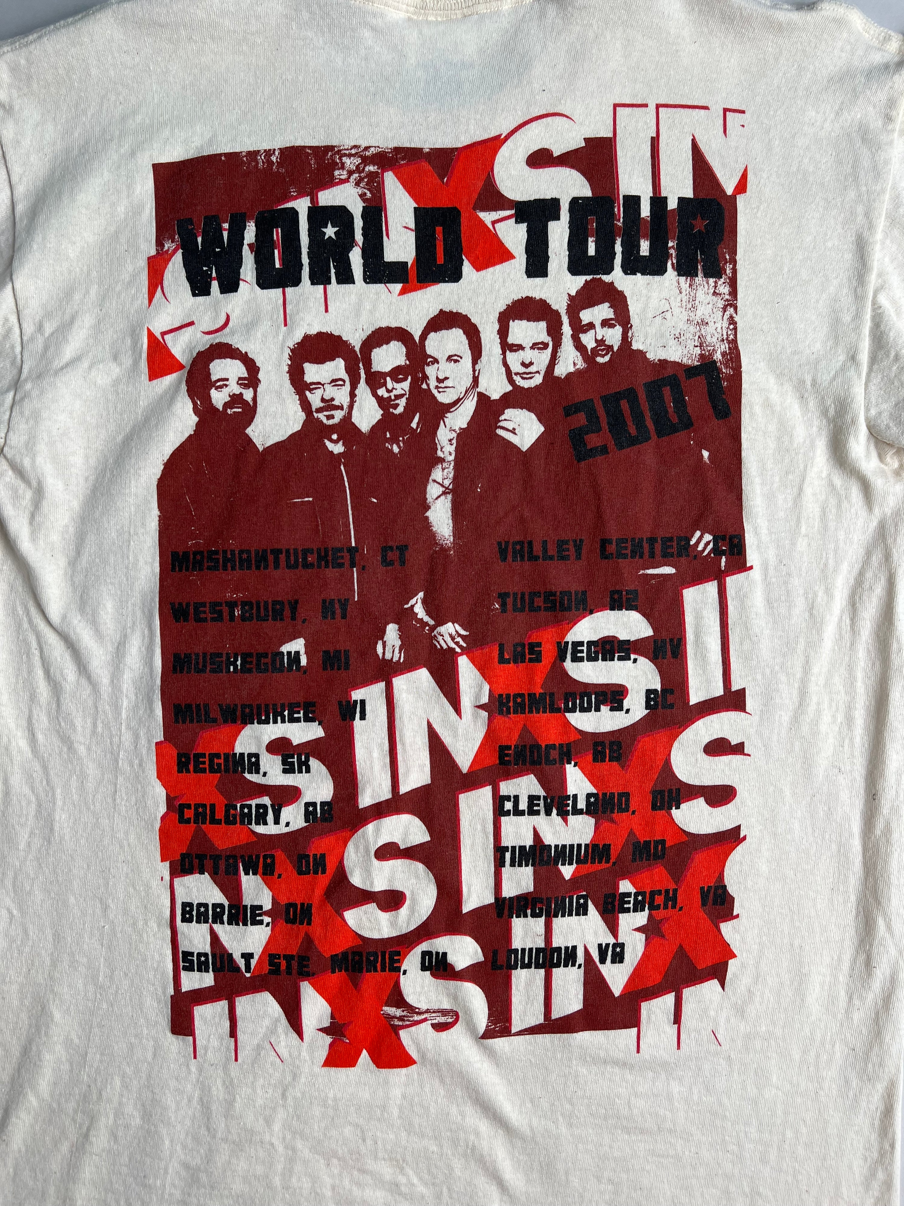 INXS 2007 TOUR T-SHIRT - S