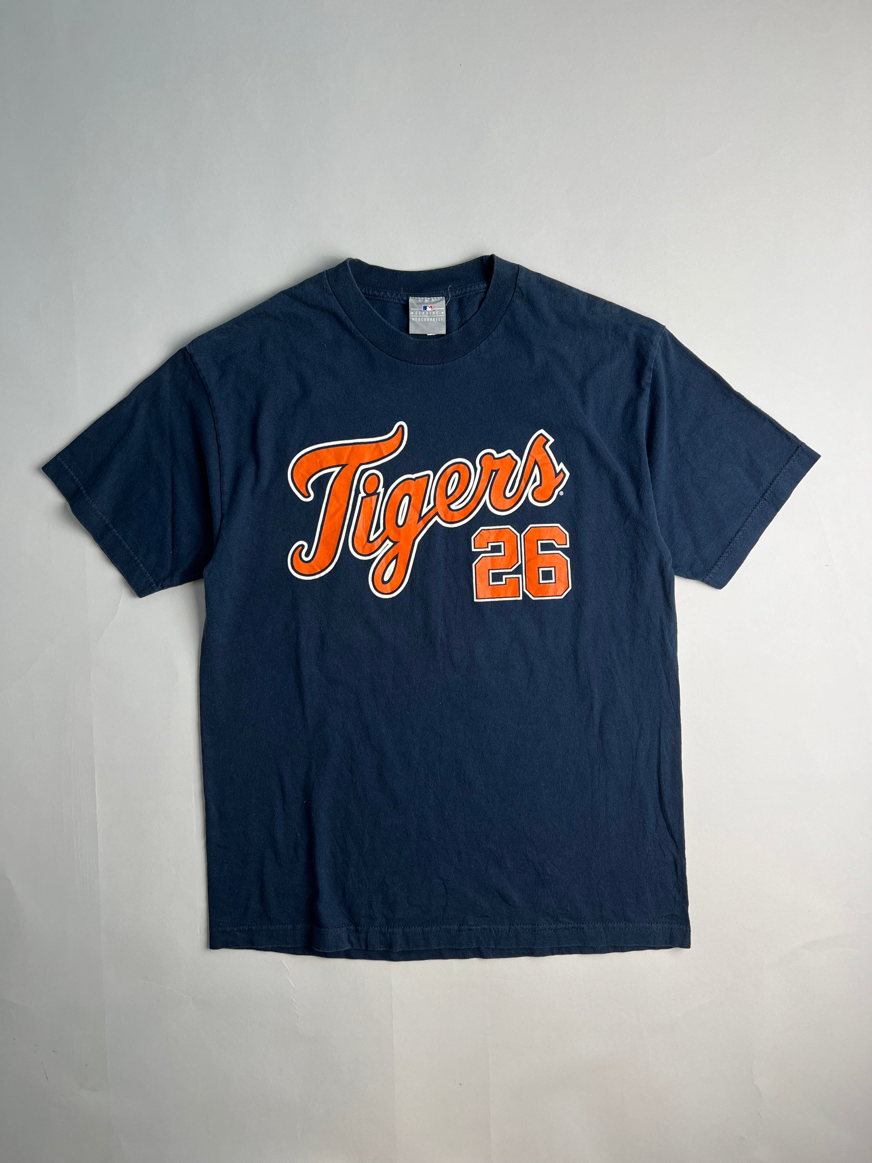 1990S MLB TIGERS VINTAGE T-SHIRT BLUE - L