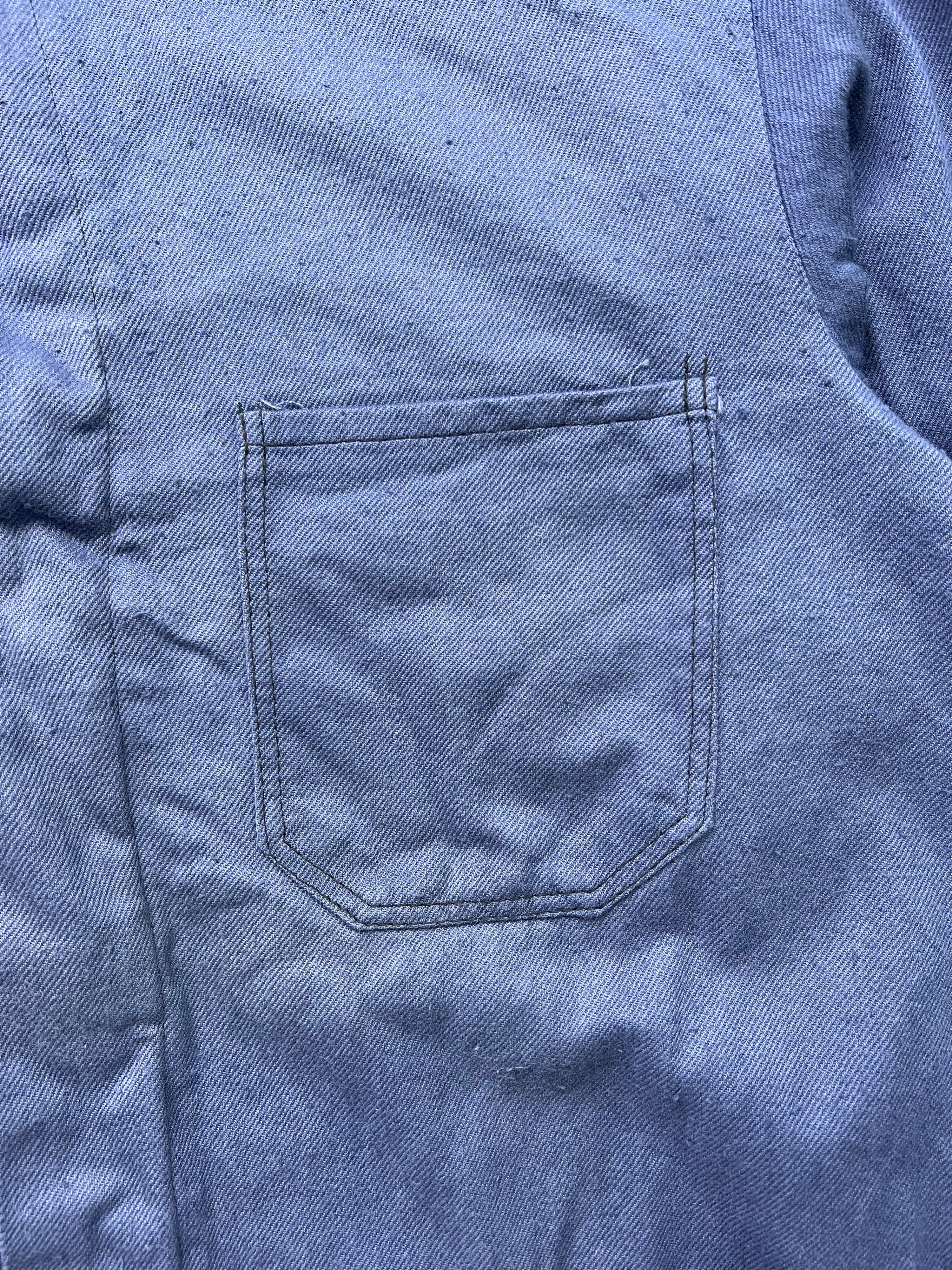 FRENCH WORK CHORE JACKET VINTAGE BLEU DE TRAVAIL - S/M