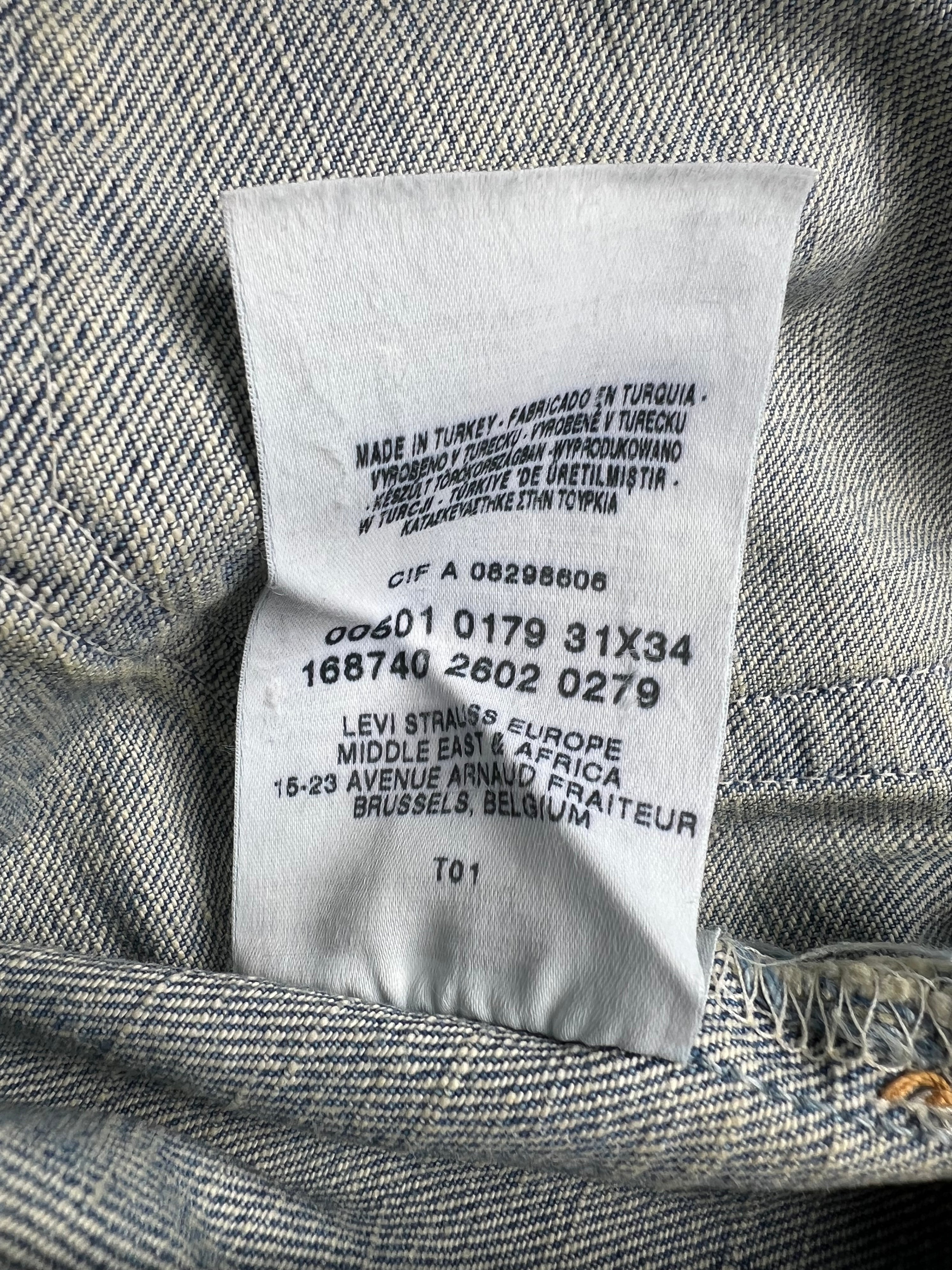 LEVIS 501 VINTAGE JEANS - W31