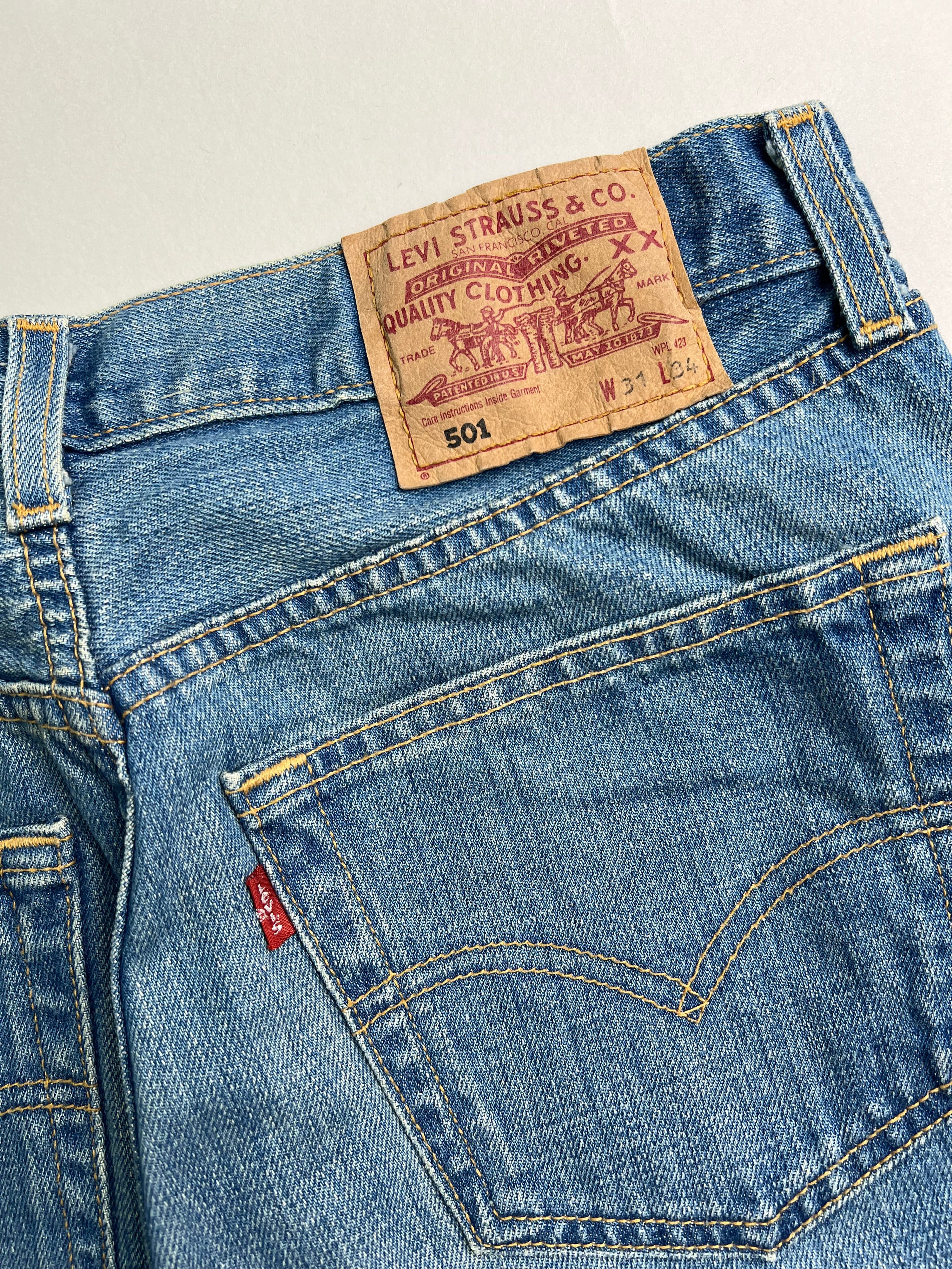 LEVIS 501 VINTAGE JEANS - W31