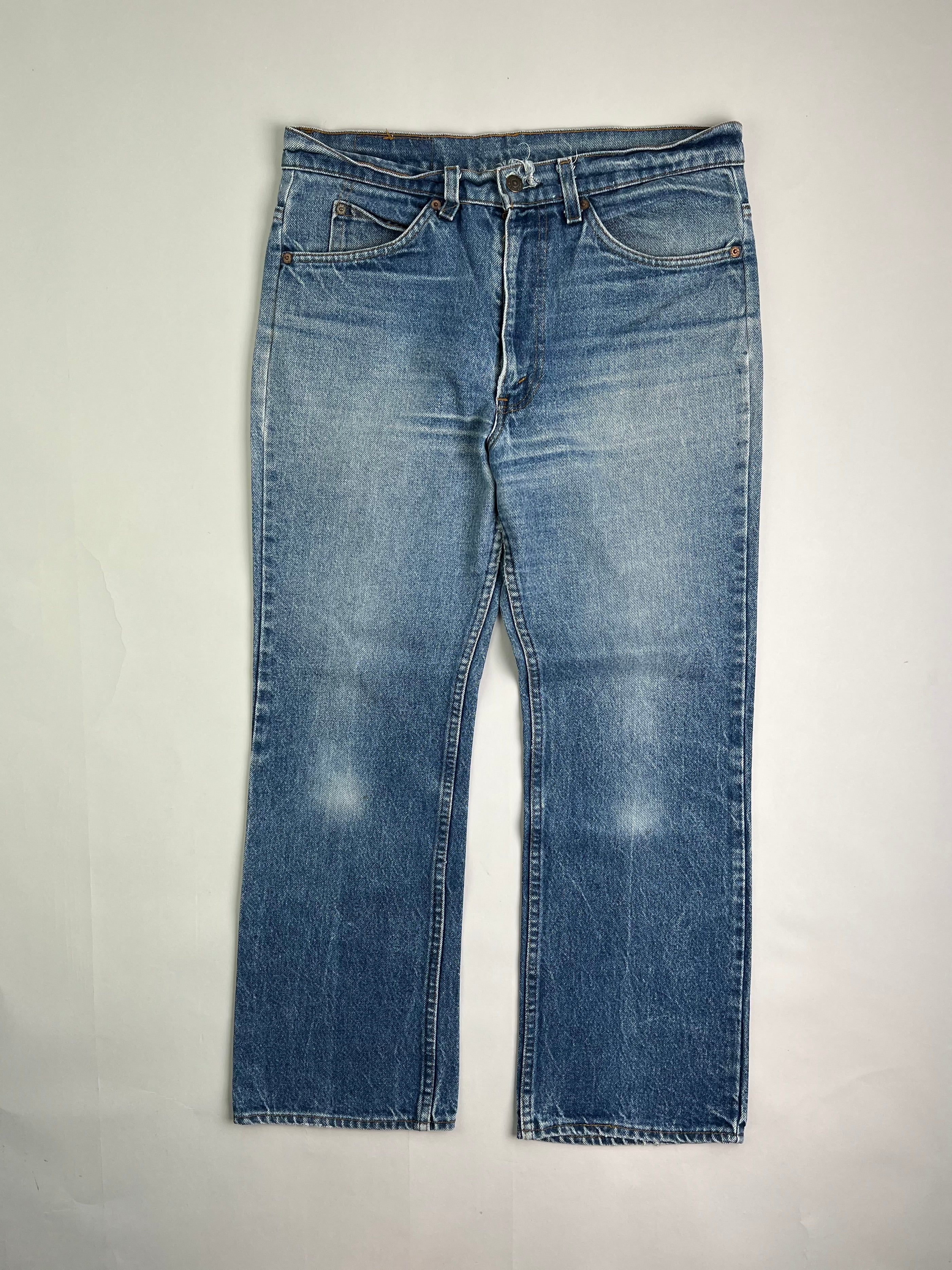 LEVIS 517 BOOTCUT VINTAGE JEANS ORANGE TAB MADE IN USA - W33