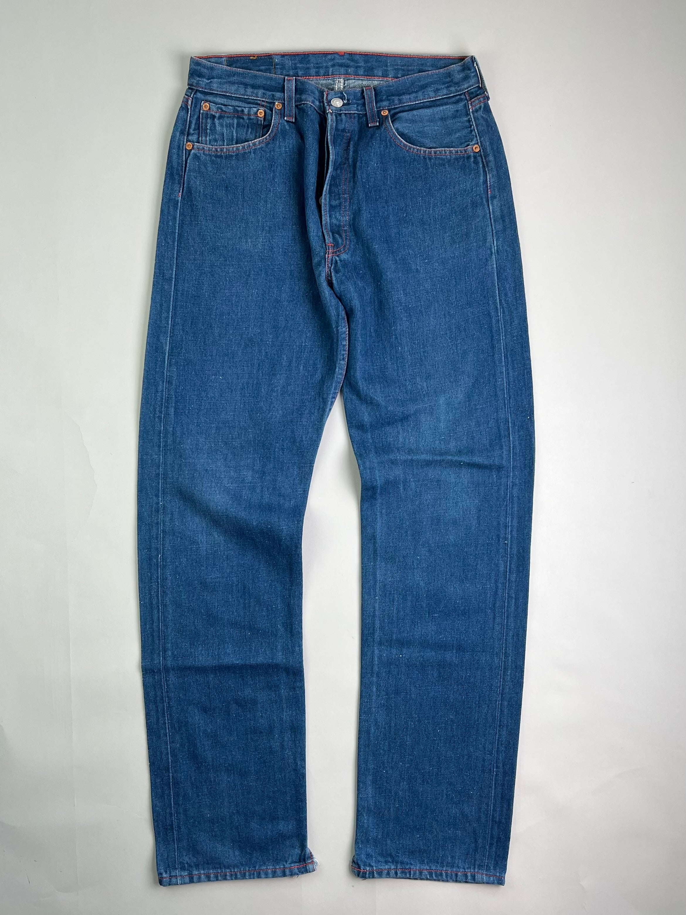 LEVIS 501 VINTAGE JEANS BLUE - W34