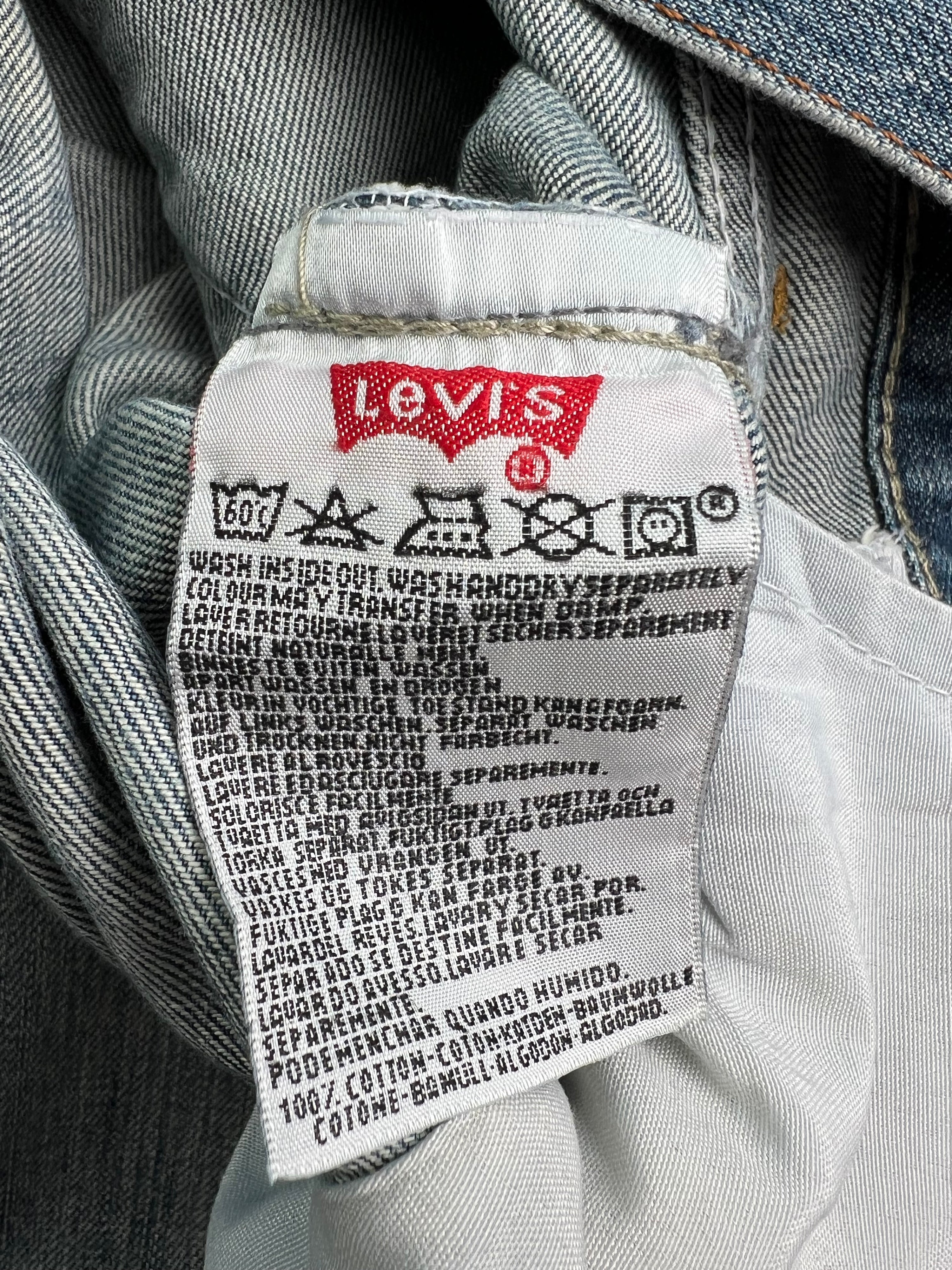 LEVIS 501 VINTAGE JEANS MADE IN USA - W34