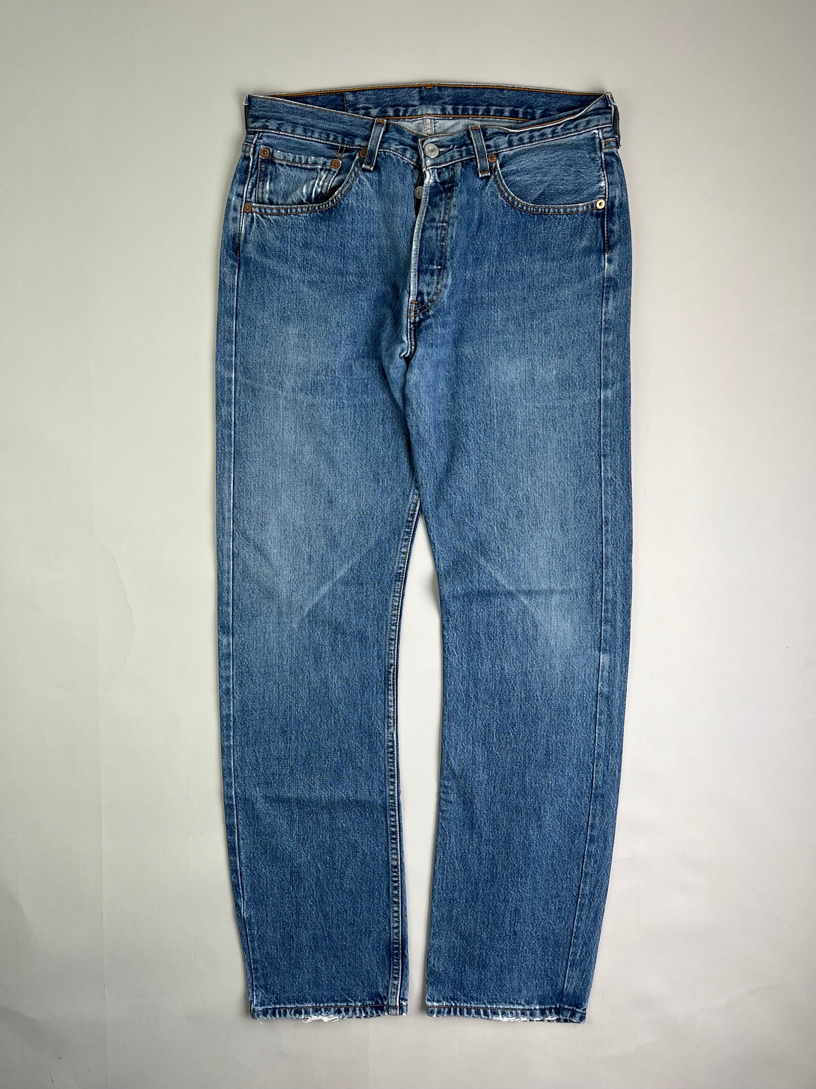 LEVIS 501 VINTAGE JEANS BLUE - W34