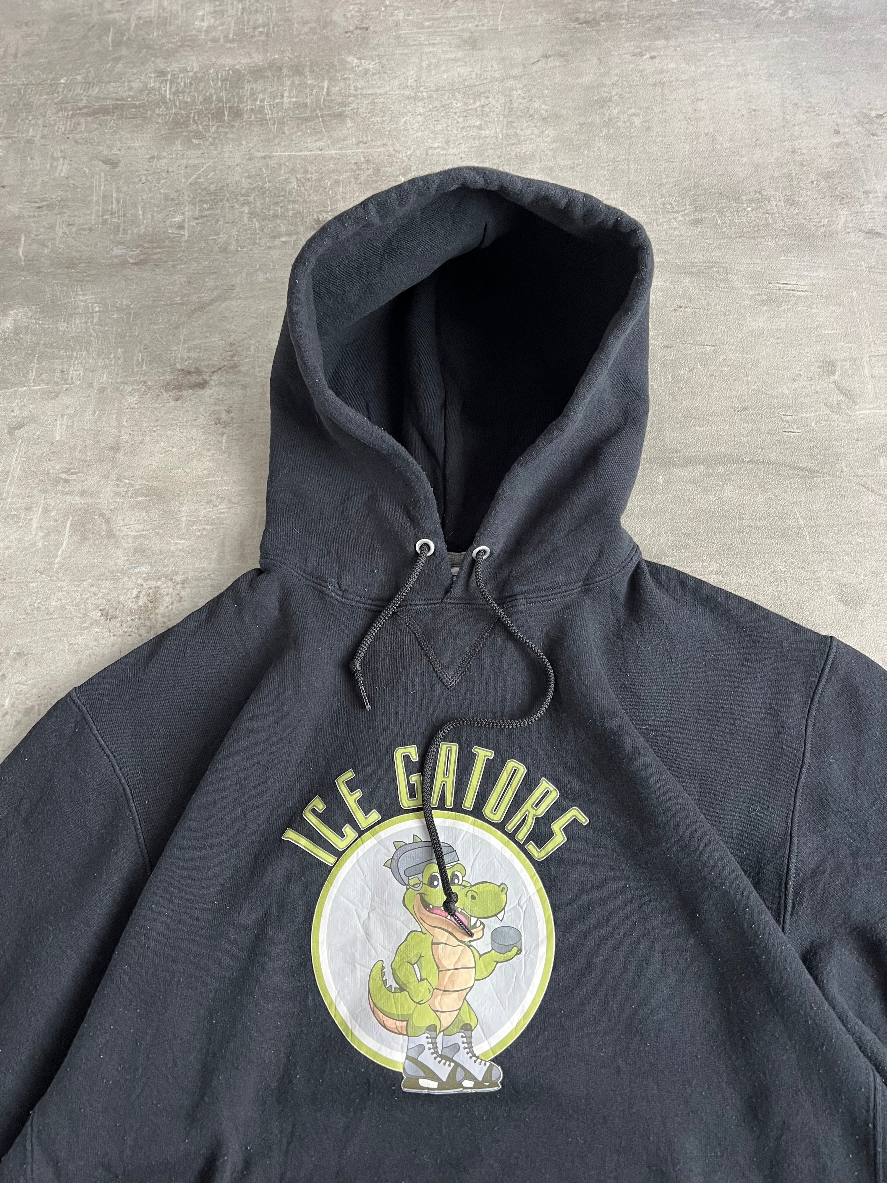 RUSSELL ATHLETIC VINTAGE HOODIE BLACK - L
