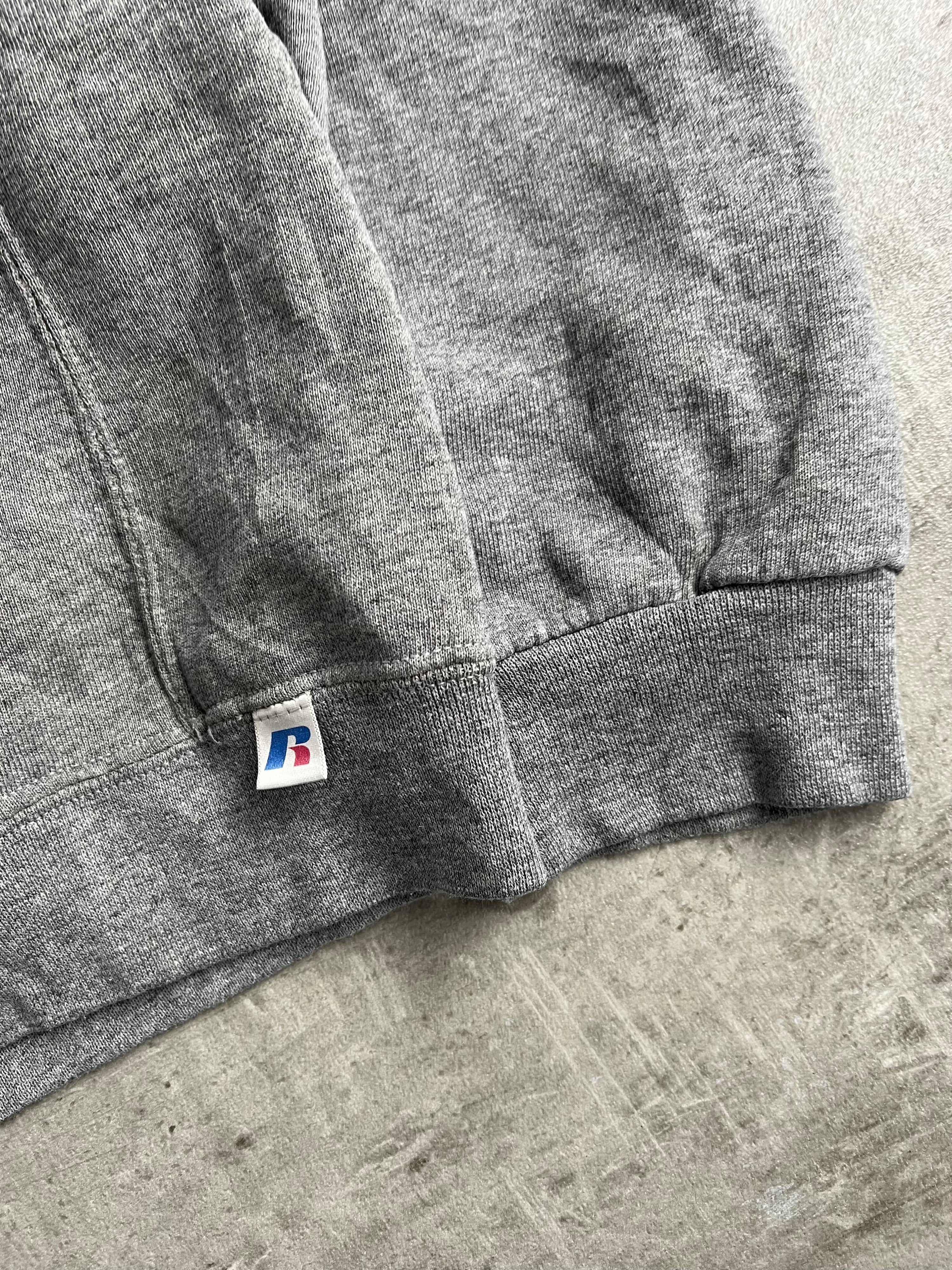 RUSSELL ATHLETIC VINTAGE HOODIE GREY - XXL