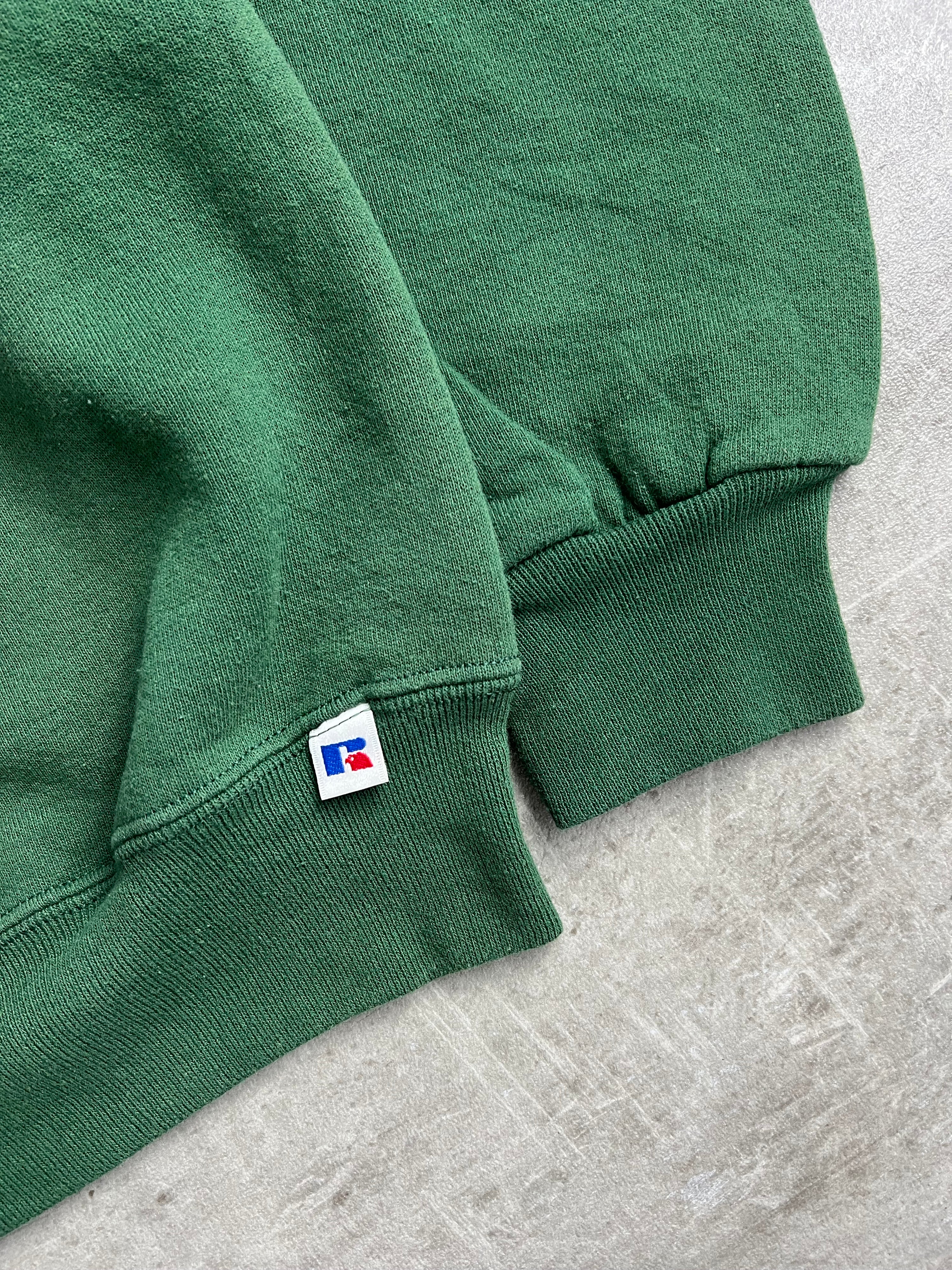 RUSSELL ATHLETIC VINTAGE CREWNECK GREEN - XL