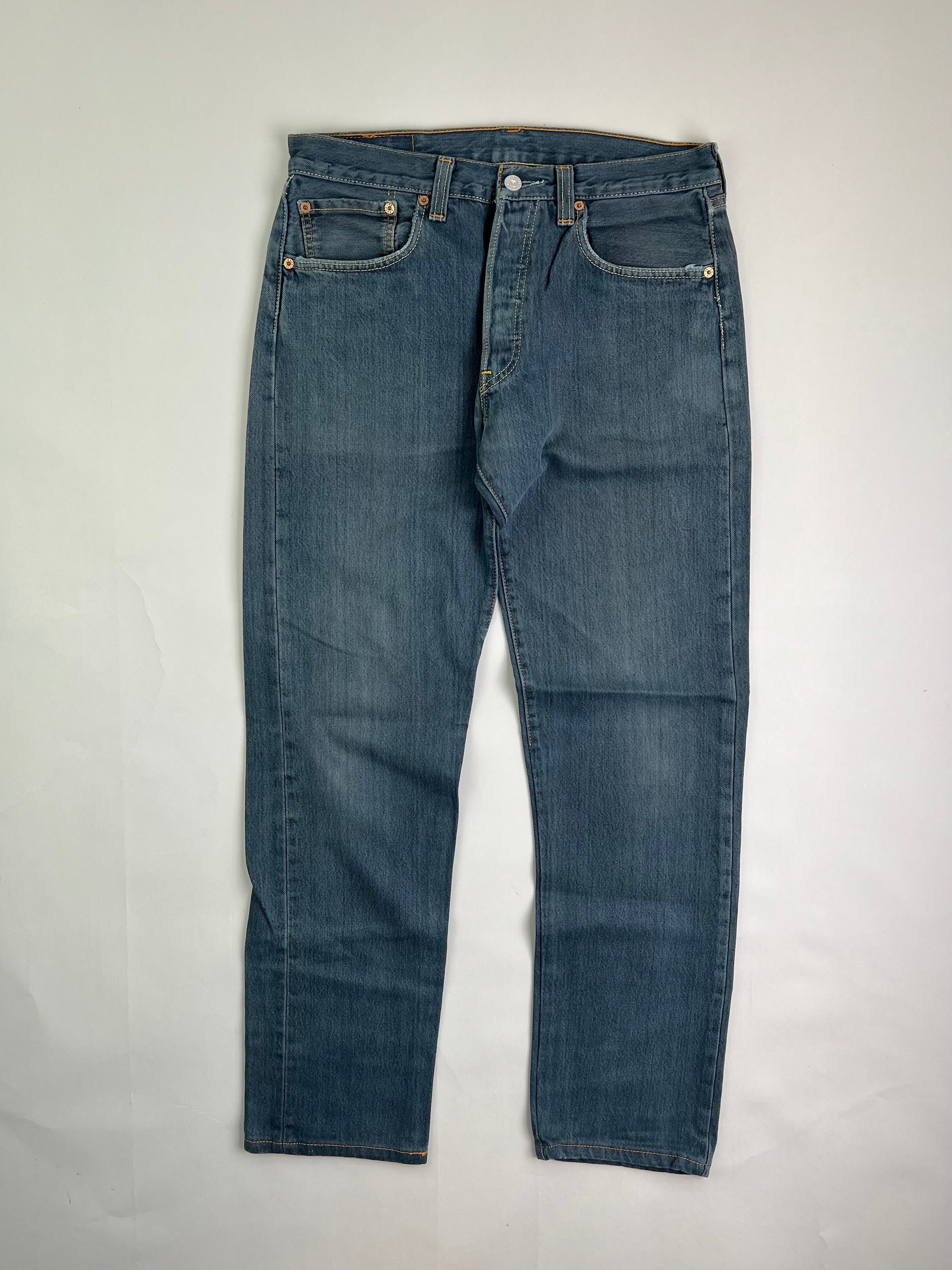 LEVIS 501 VINTAGE JEANS BLUE - W32