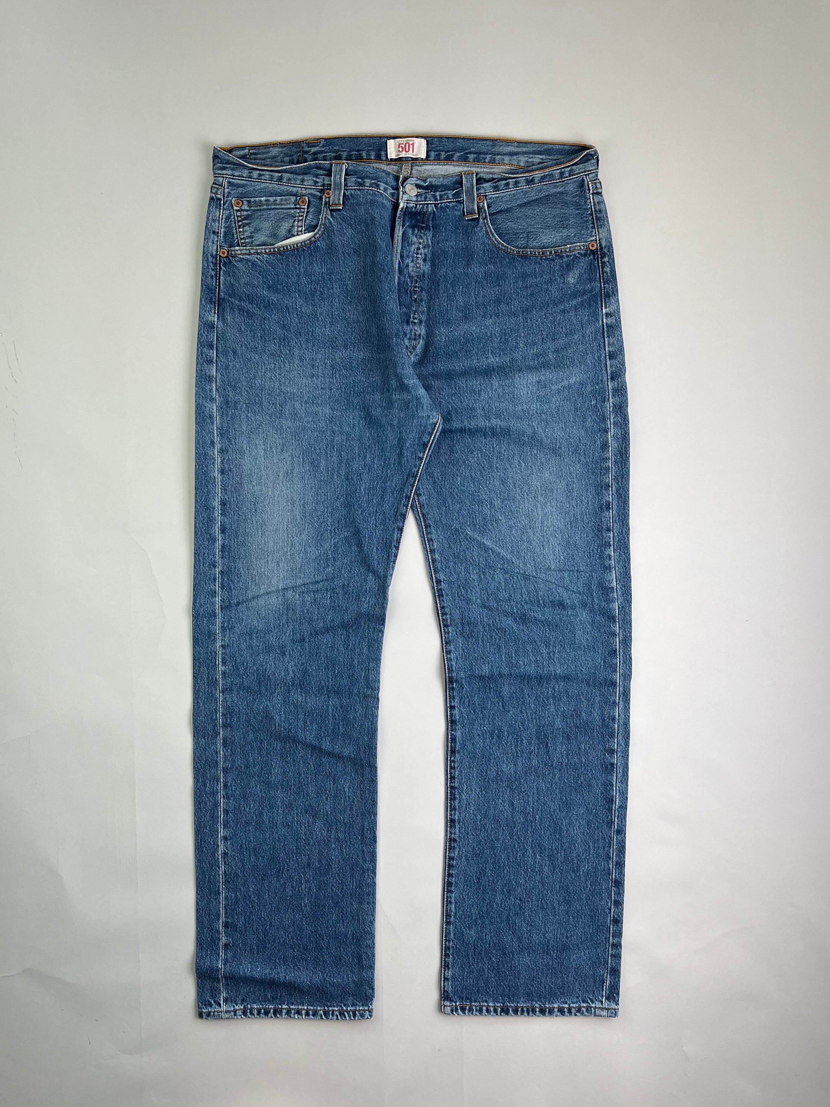 LEVIS 501 VINTAGE JEANS BLUE - W38