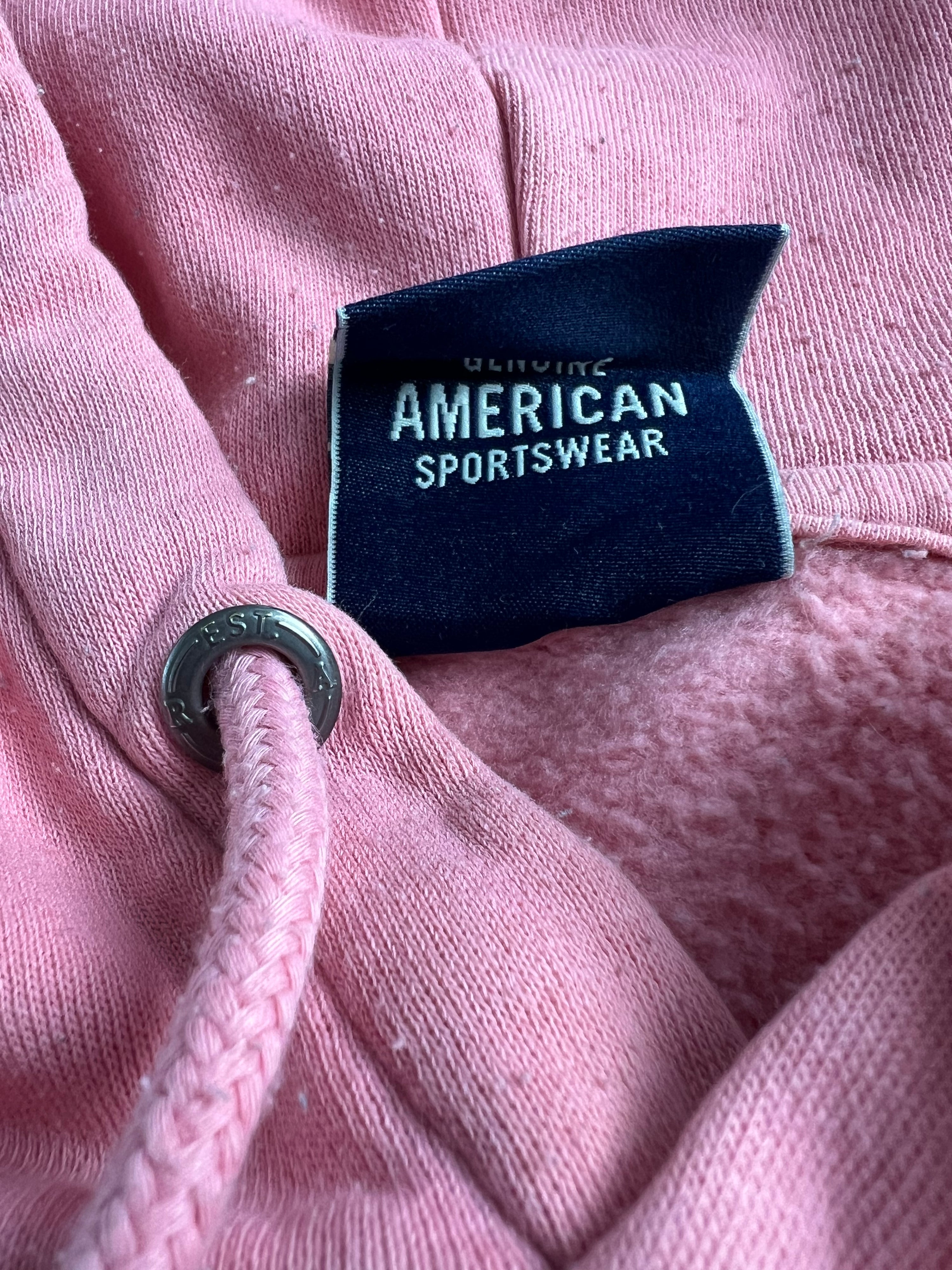RUSSELL ATHLETIC VINTAGE HOODIE PINK - XL