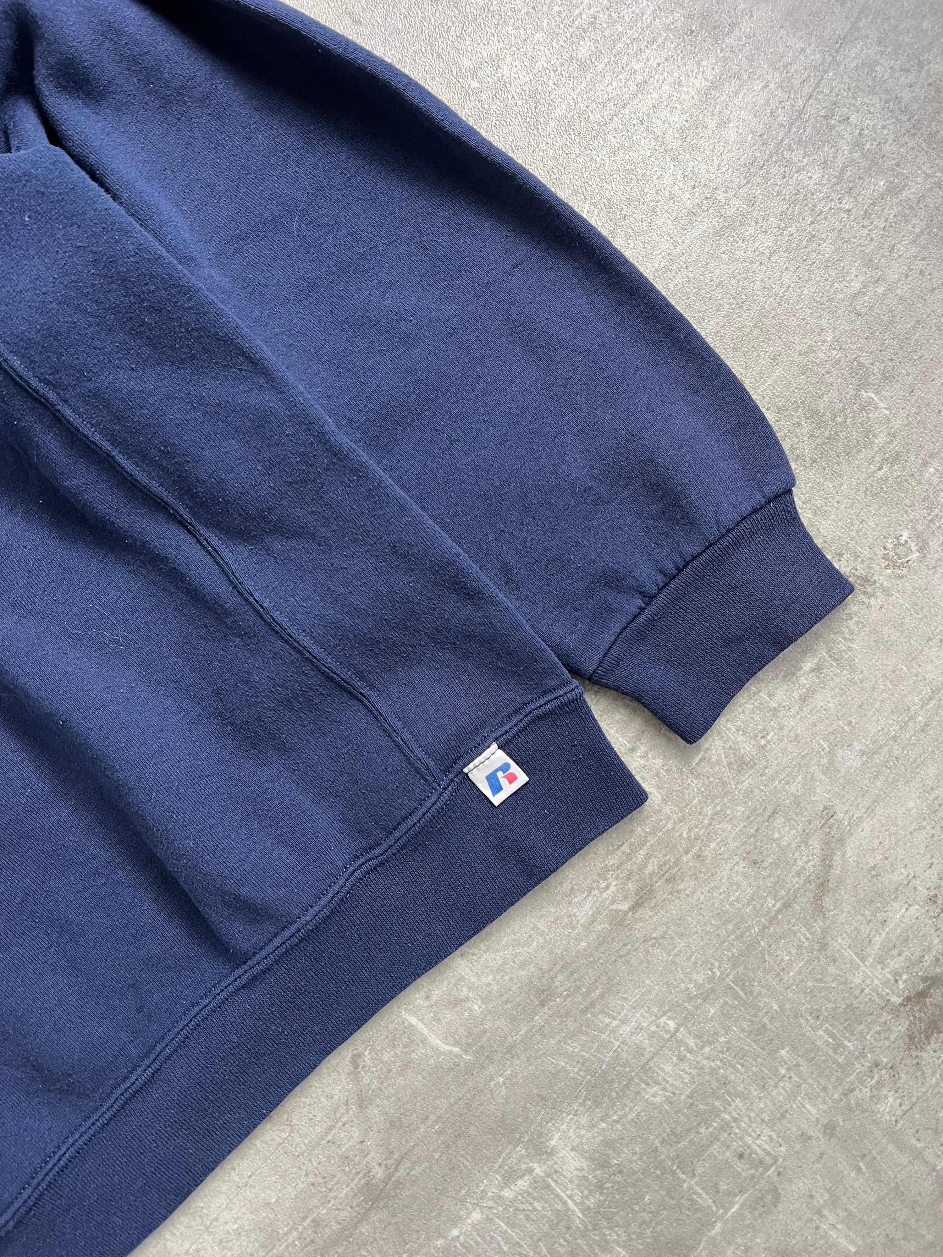 RUSSELL ATHLETIC VINTAGE CREWNECK BLUE STUDEBAKER - L /XL