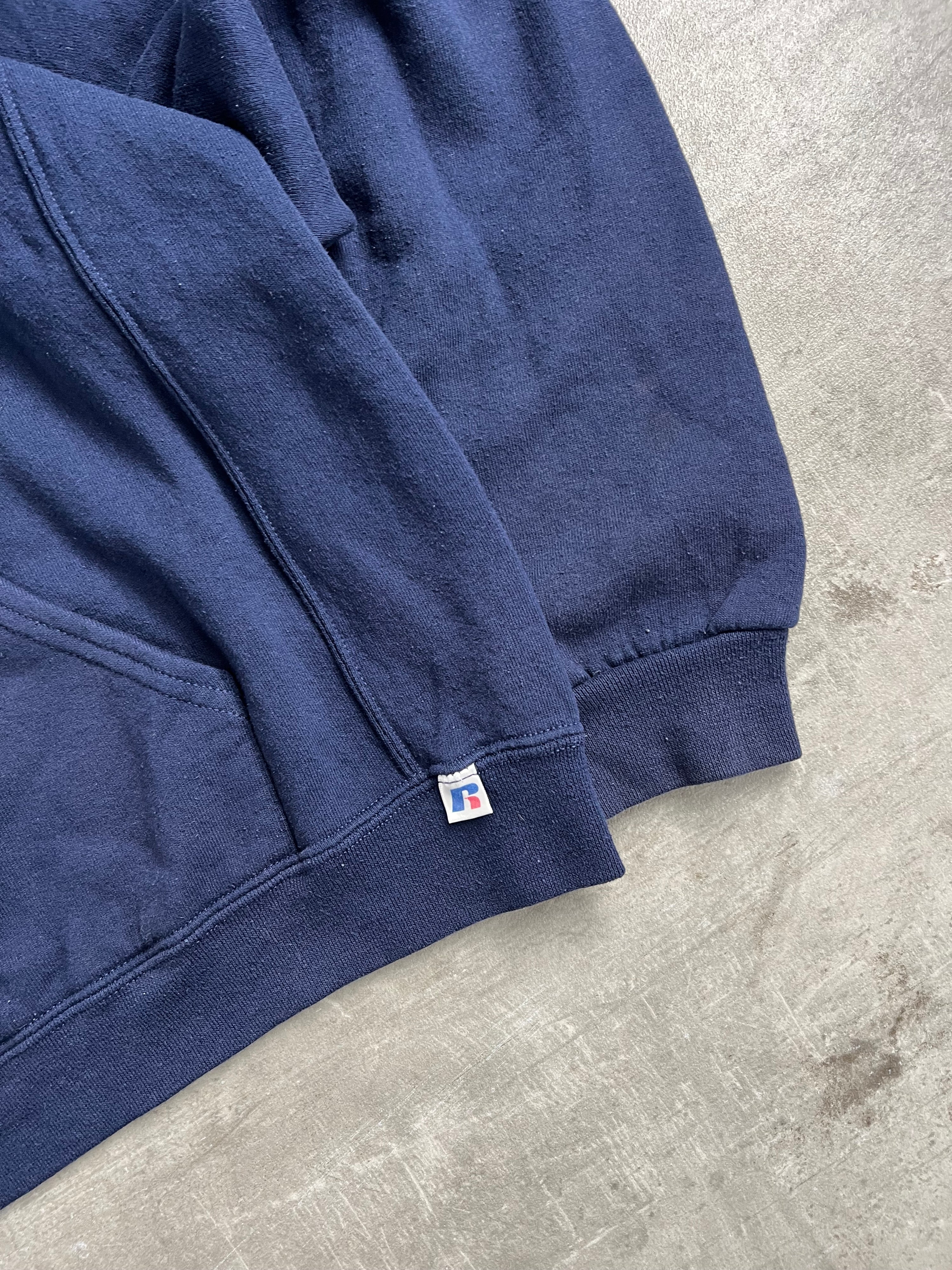 RUSSELL ATHLETIC VINTAGE HOODIE BLUE TRIBE - XL