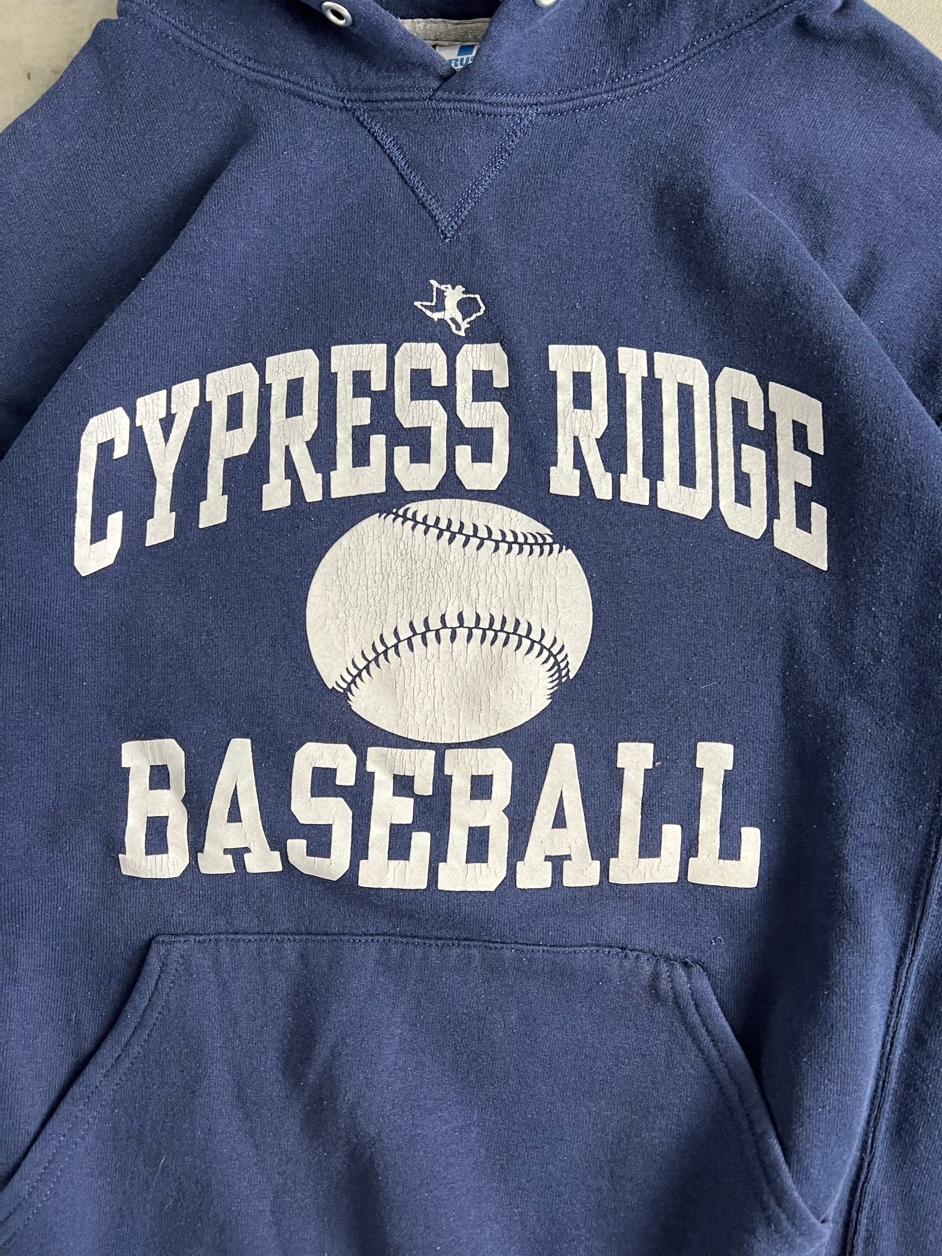 RUSSELL ATHLETIC VINTAGE HOODIE BLUE - M