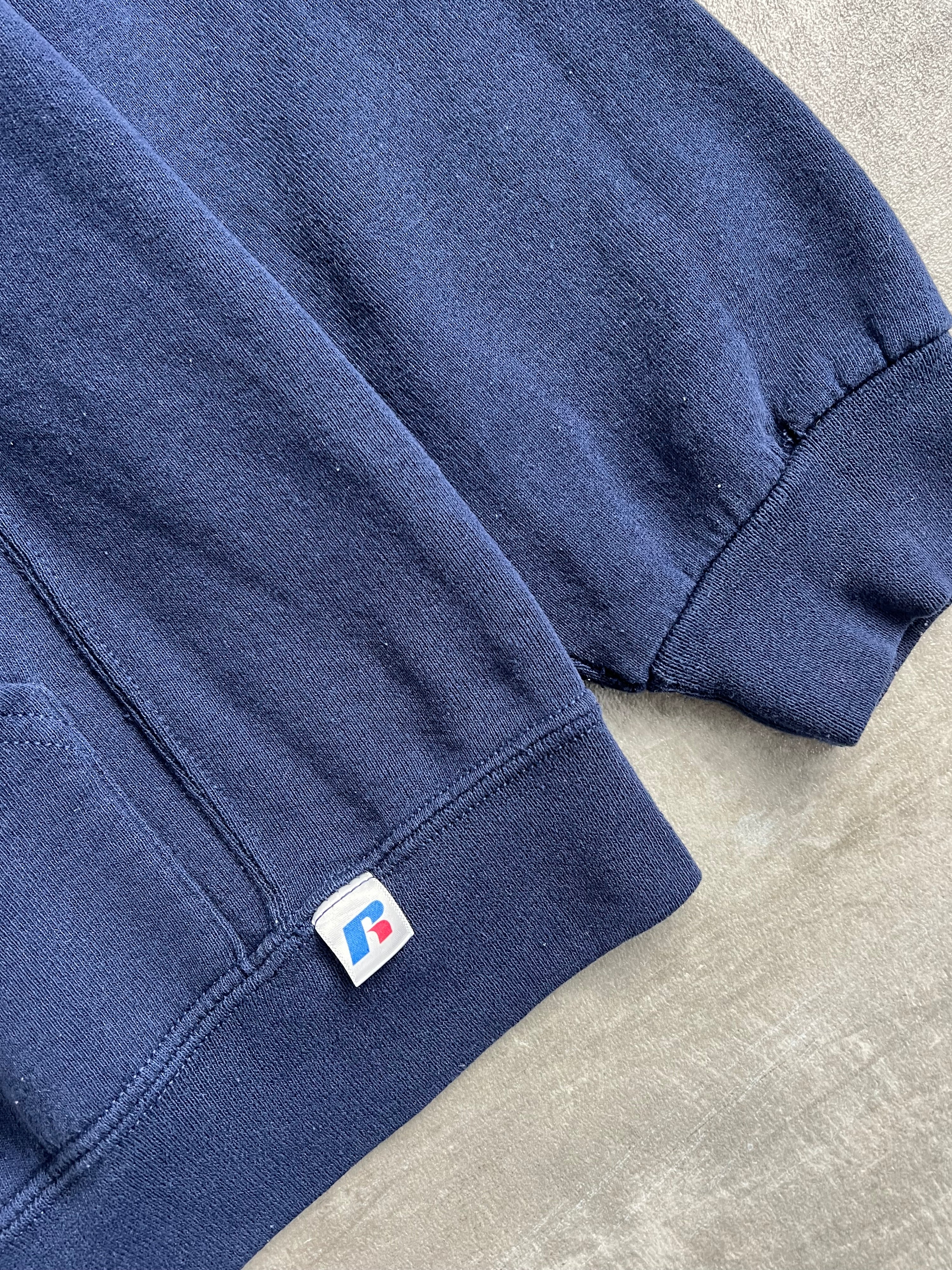 RUSSELL ATHLETIC VINTAGE HOODIE BLUE - M