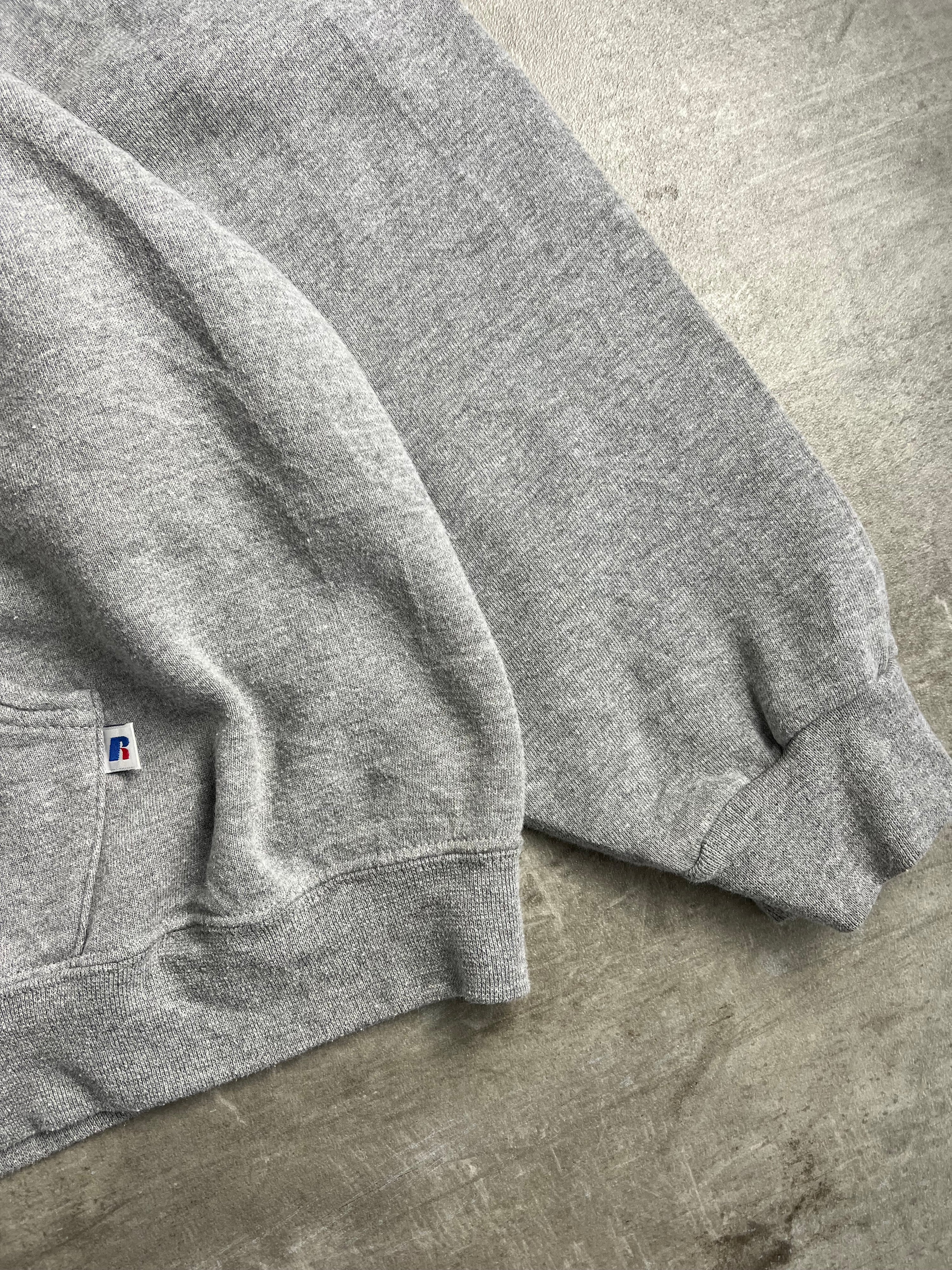 RUSSELL ATHLETIC VINTAGE HOODIE GREY DEL CAMPO COUGARS - XXL