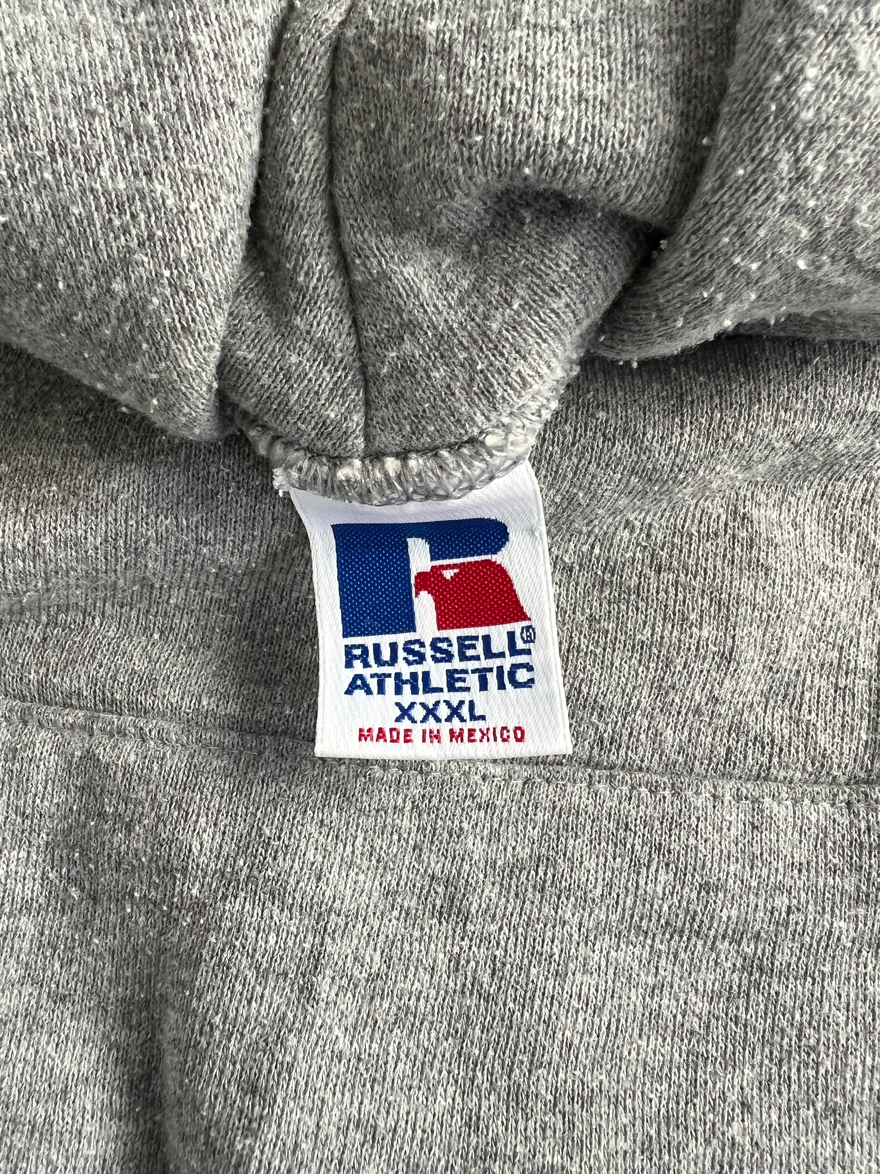 RUSSELL ATHLETIC VINTAGE HOODIE GREY NOTRE DAME - 3XL