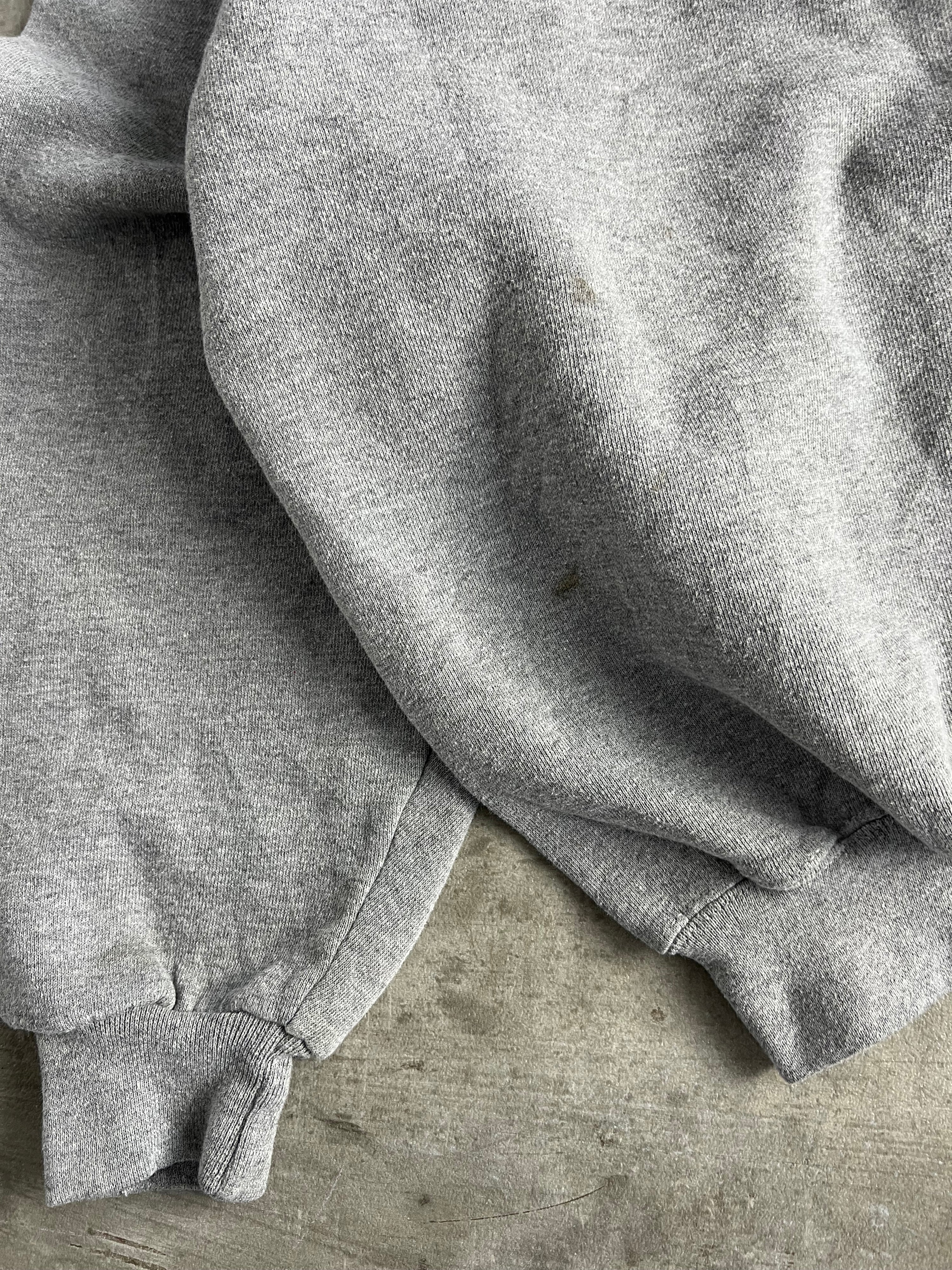 RUSSELL ATHLETIC VINTAGE CREWNECK GREY HUSKIES - XL/XXL