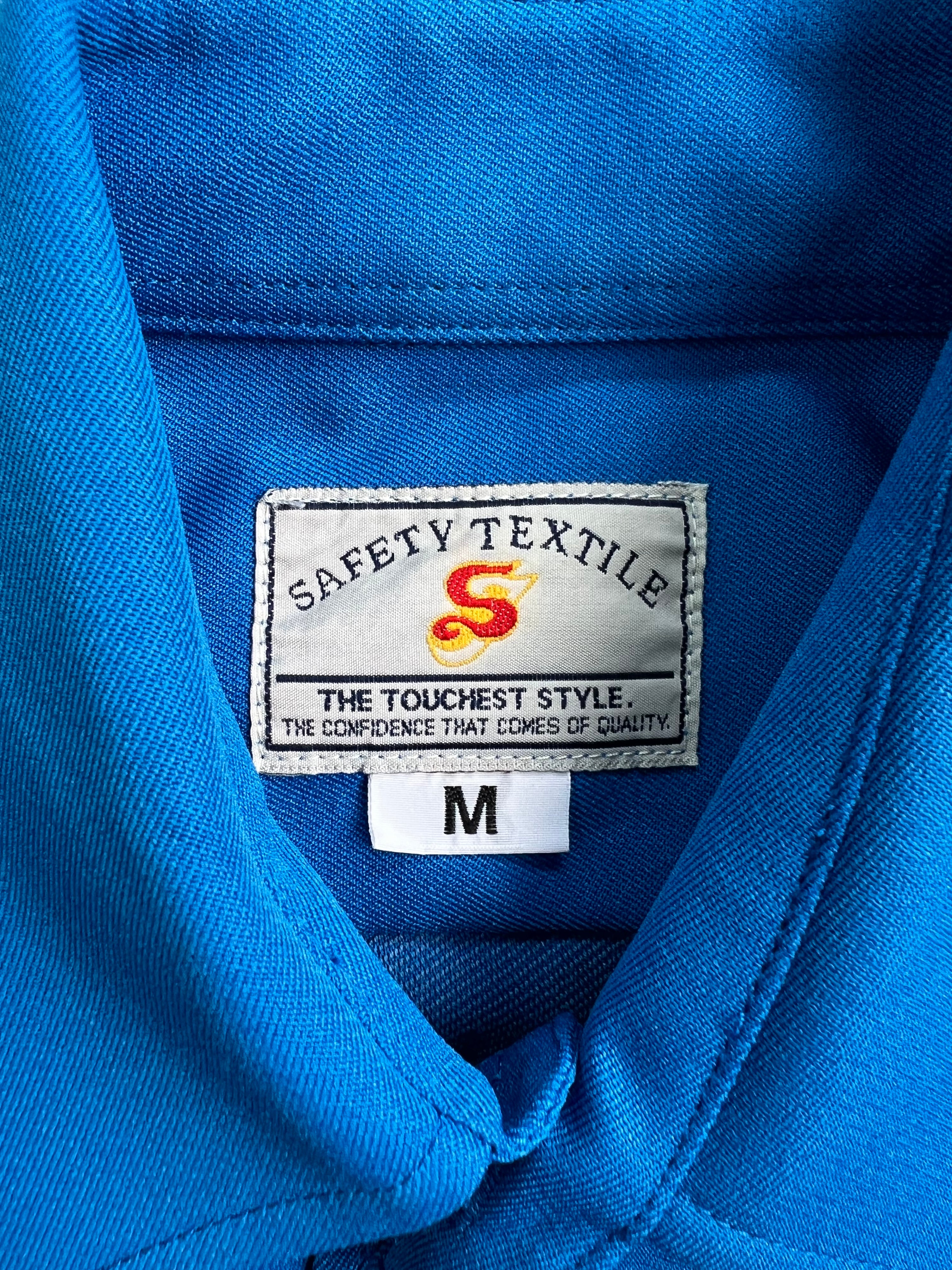 VINTAGE SECURITY WORK SHIRT BLUE - M