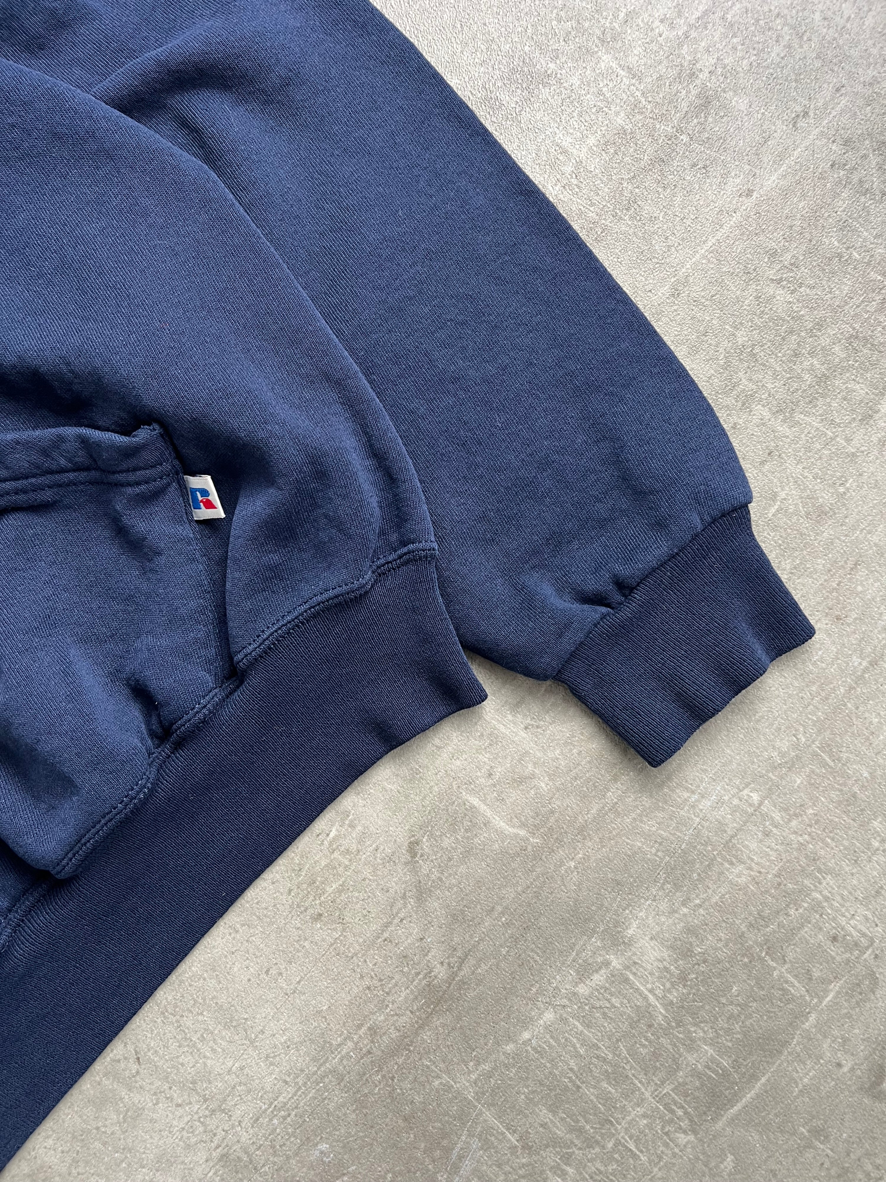 RUSSELL ATHLETIC VINTAGE HOODIE BLUE - M