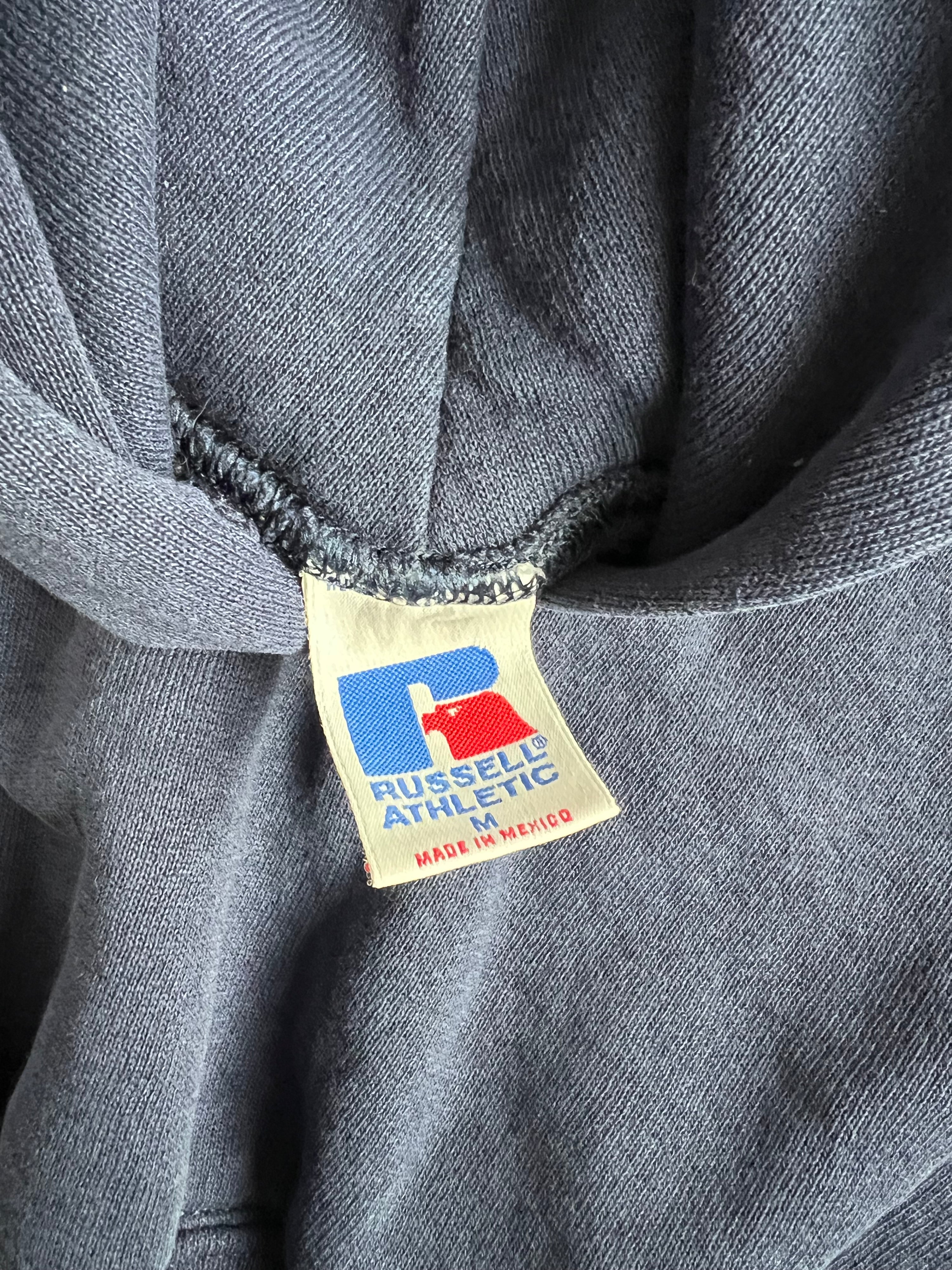 RUSSELL ATHLETIC VINTAGE HOODIE BLUE - M