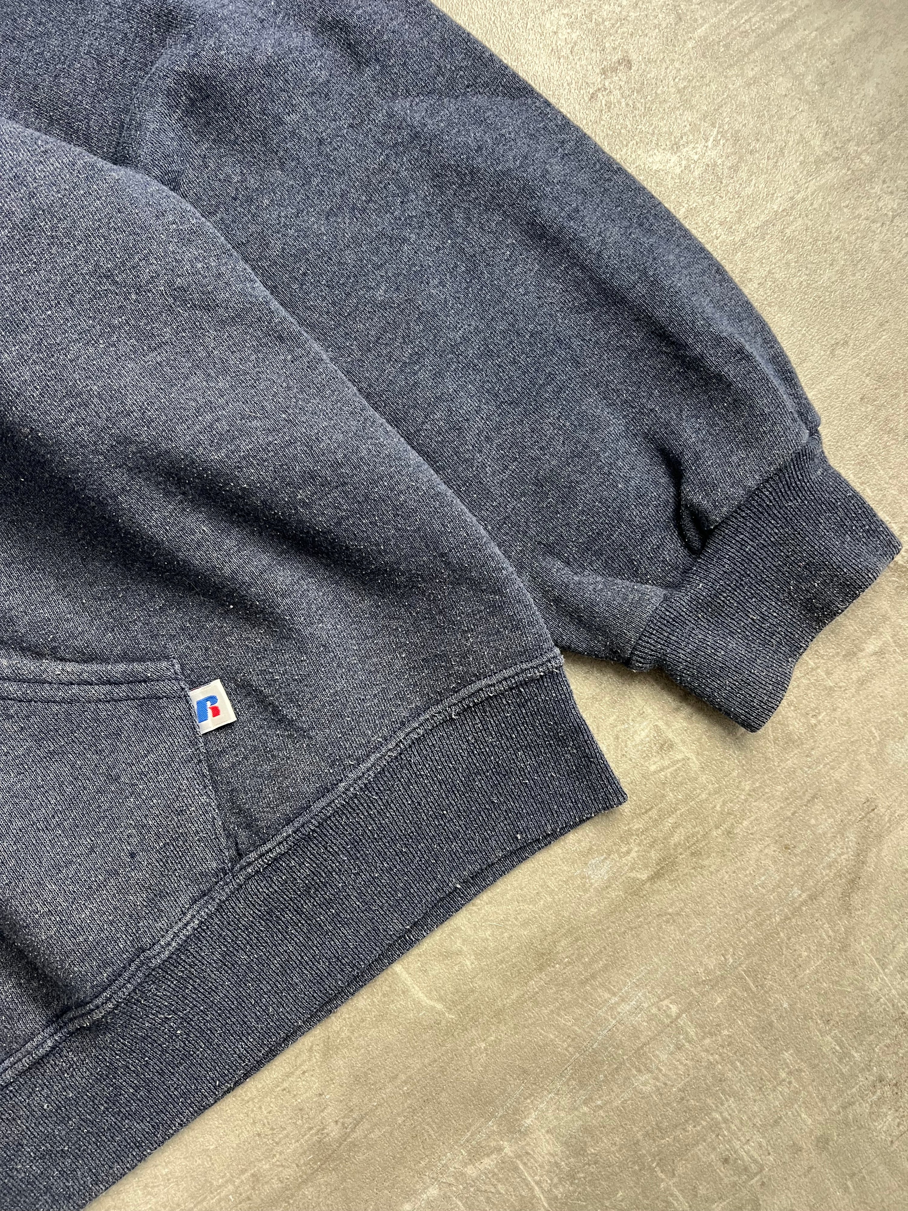 RUSSELL ATHLETIC VINTAGE HOODIE DARK GREY - L
