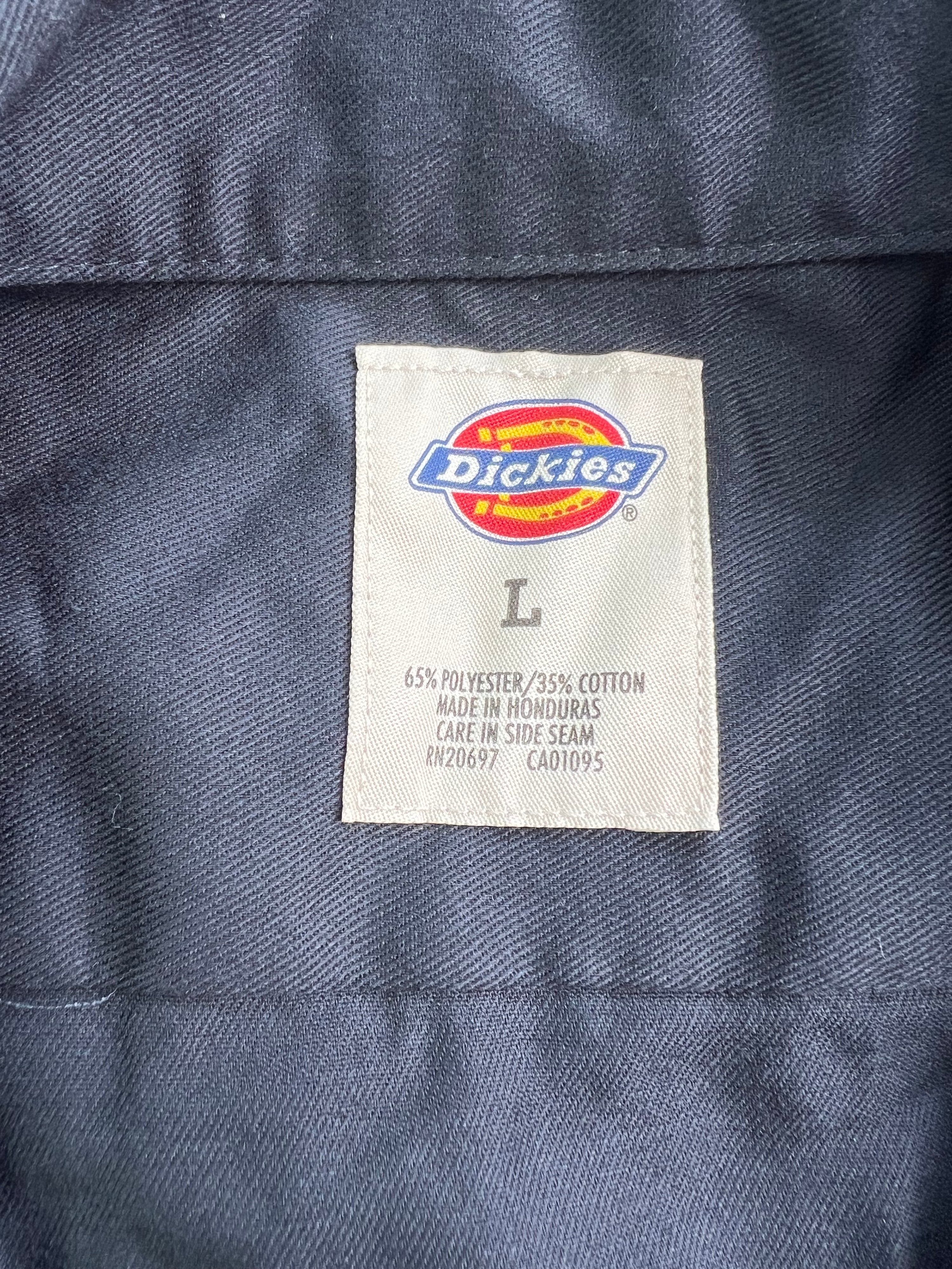 VINTAGE DICKIES WORK SHIRT BLACK CULTURE MAGAZINE - L