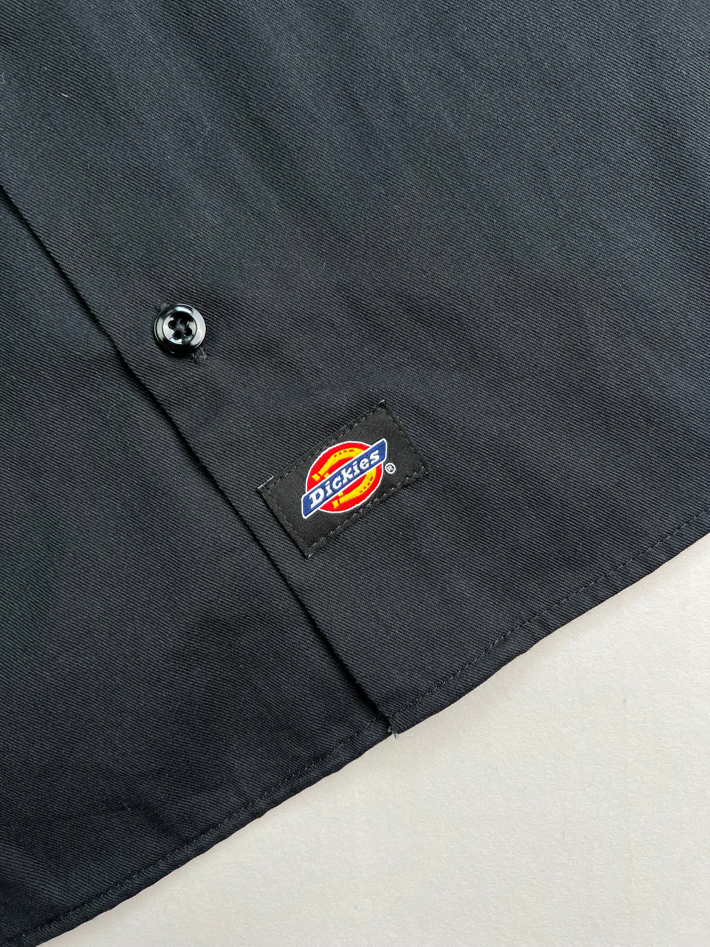 VINTAGE DICKIES WORK SHIRT BLACK CULTURE MAGAZINE - L