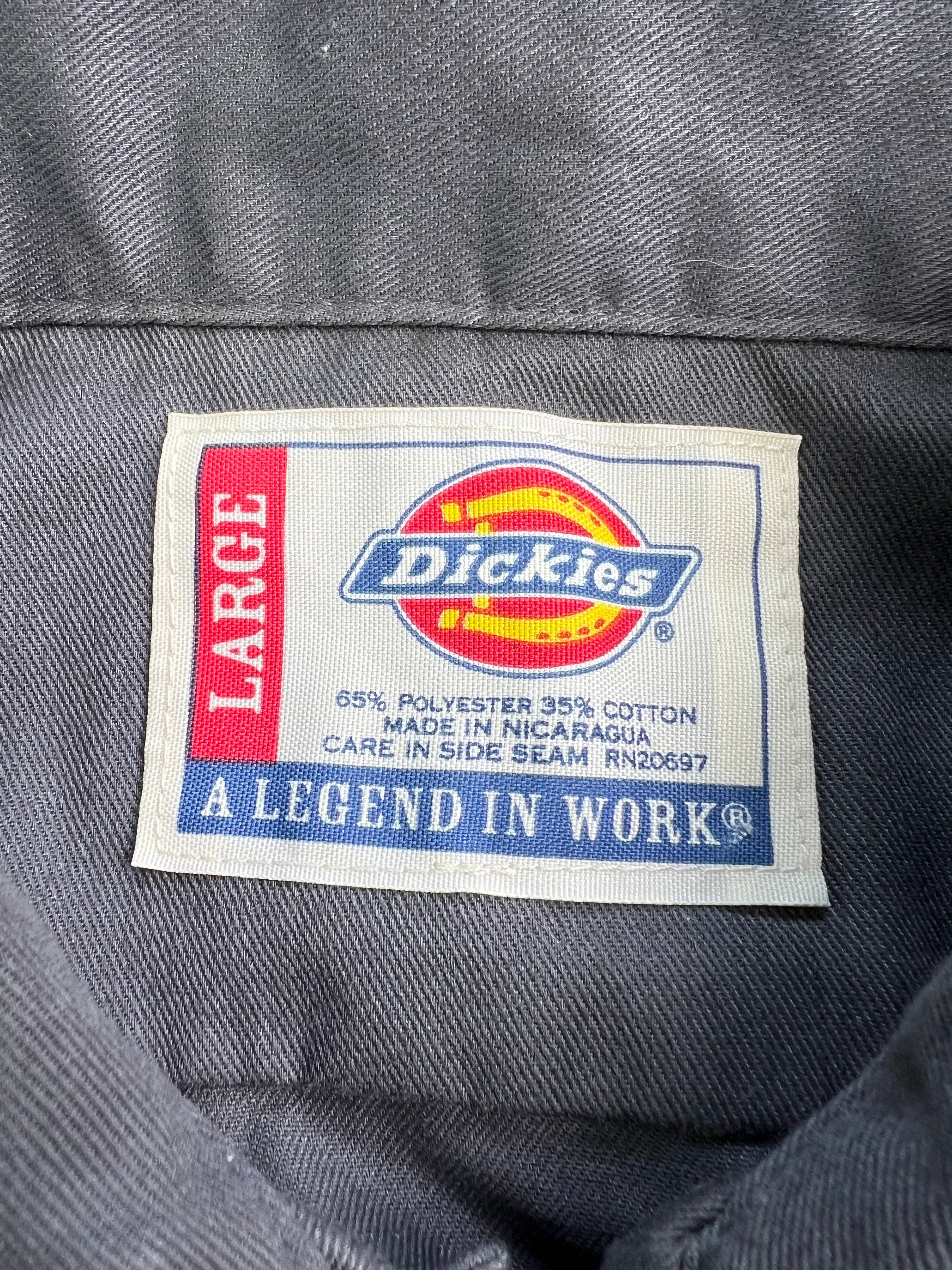 VINTAGE DICKIES WORK SHIRT GRAY - L