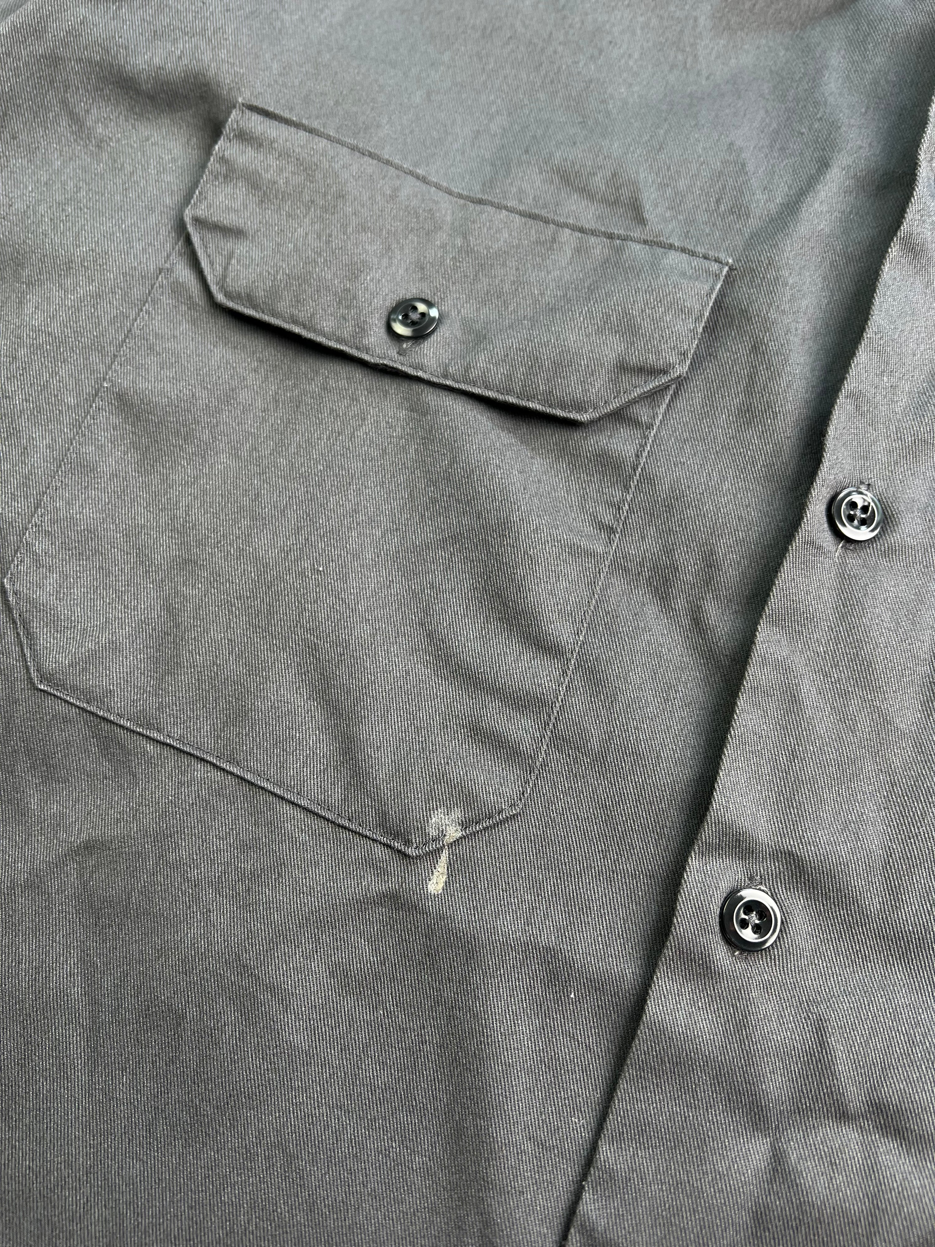 VINTAGE DICKIES WORK SHIRT GRAY - L