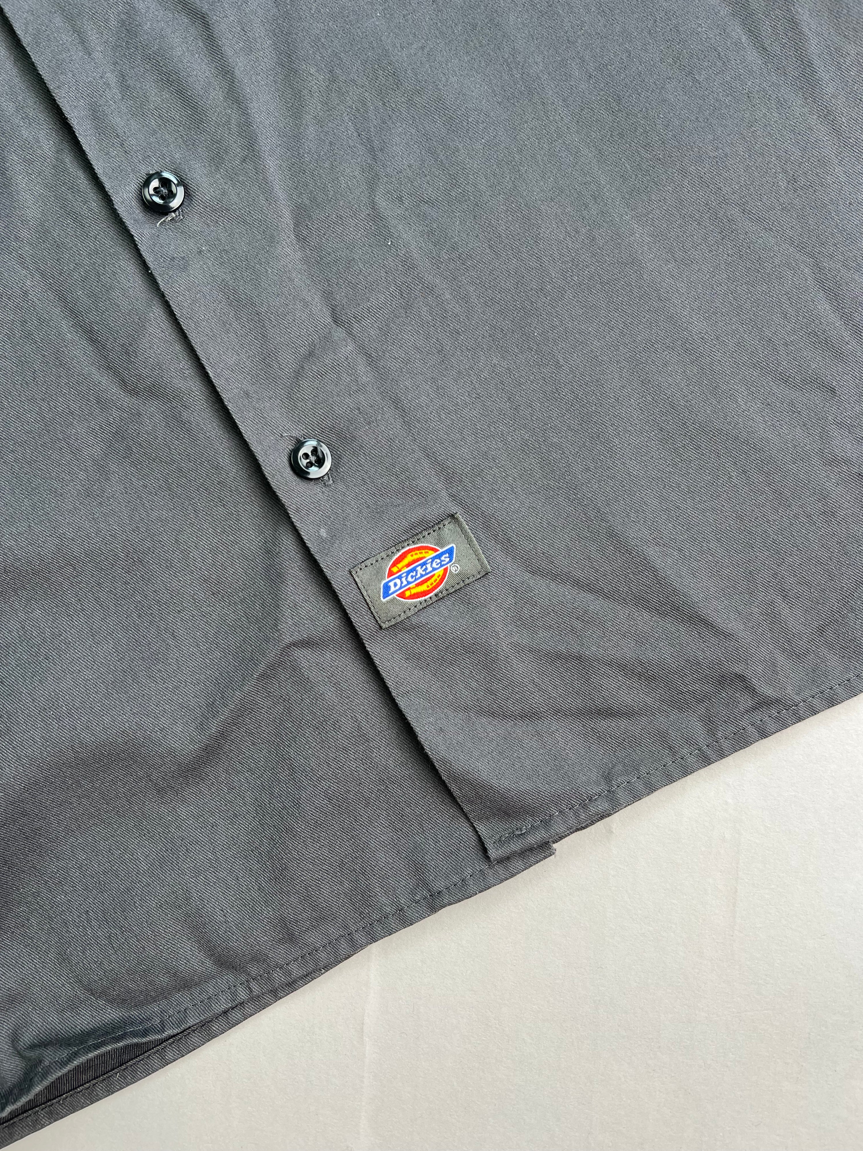 VINTAGE DICKIES WORK SHIRT GRAY - L