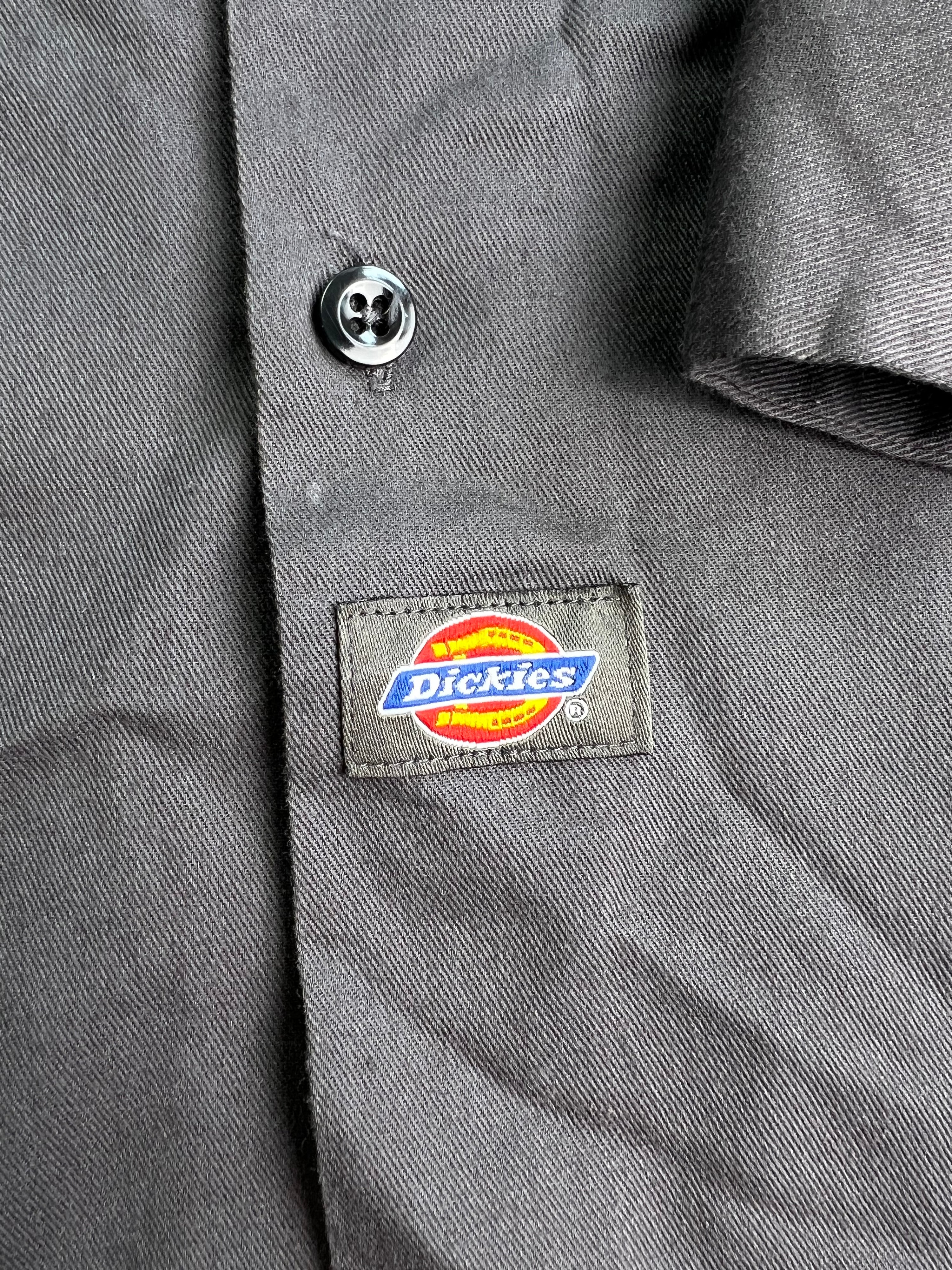 VINTAGE DICKIES WORK SHIRT GRAY - L