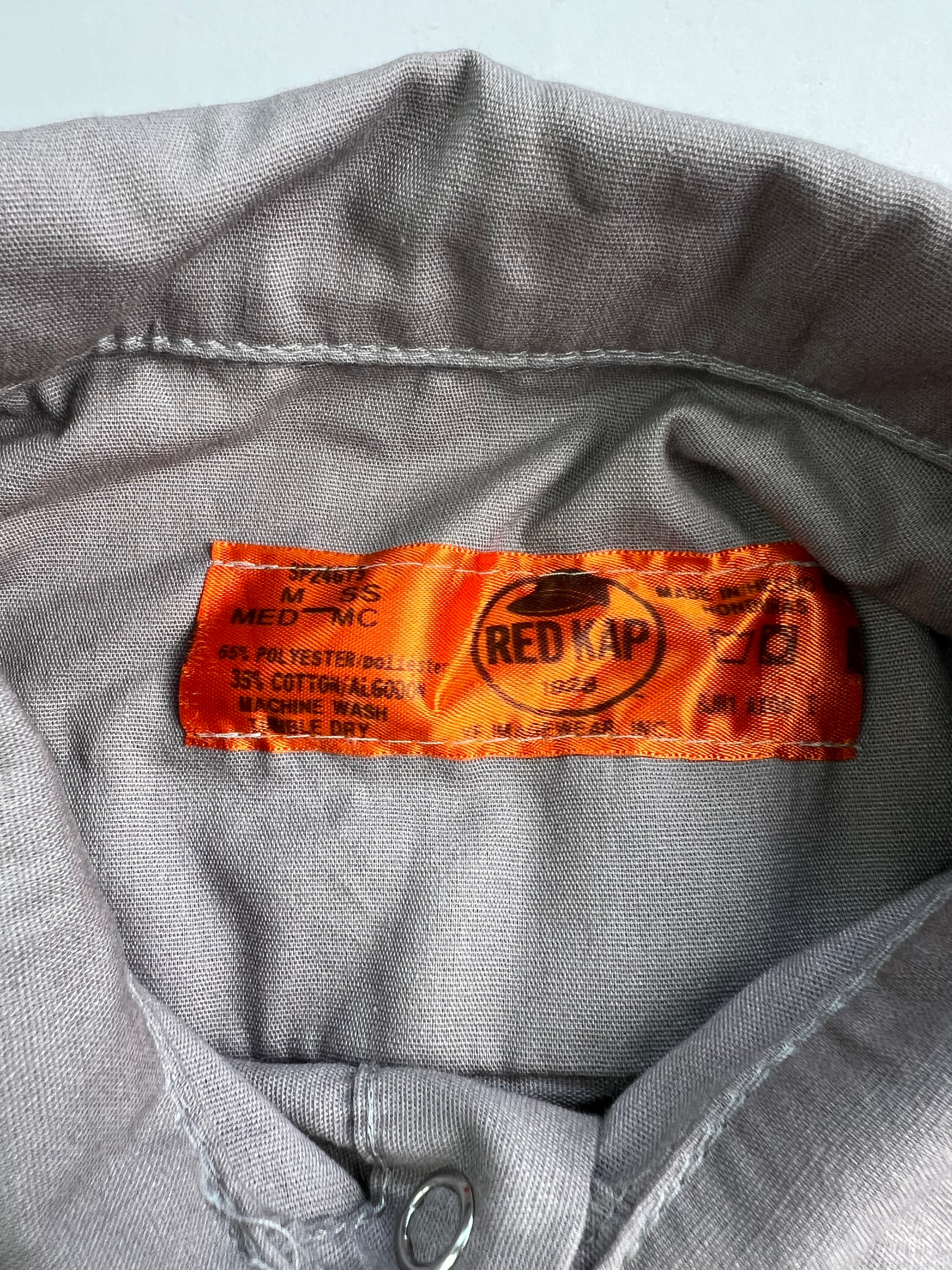 VINTAGE REDKAP WORK SHIRT GRAY - M