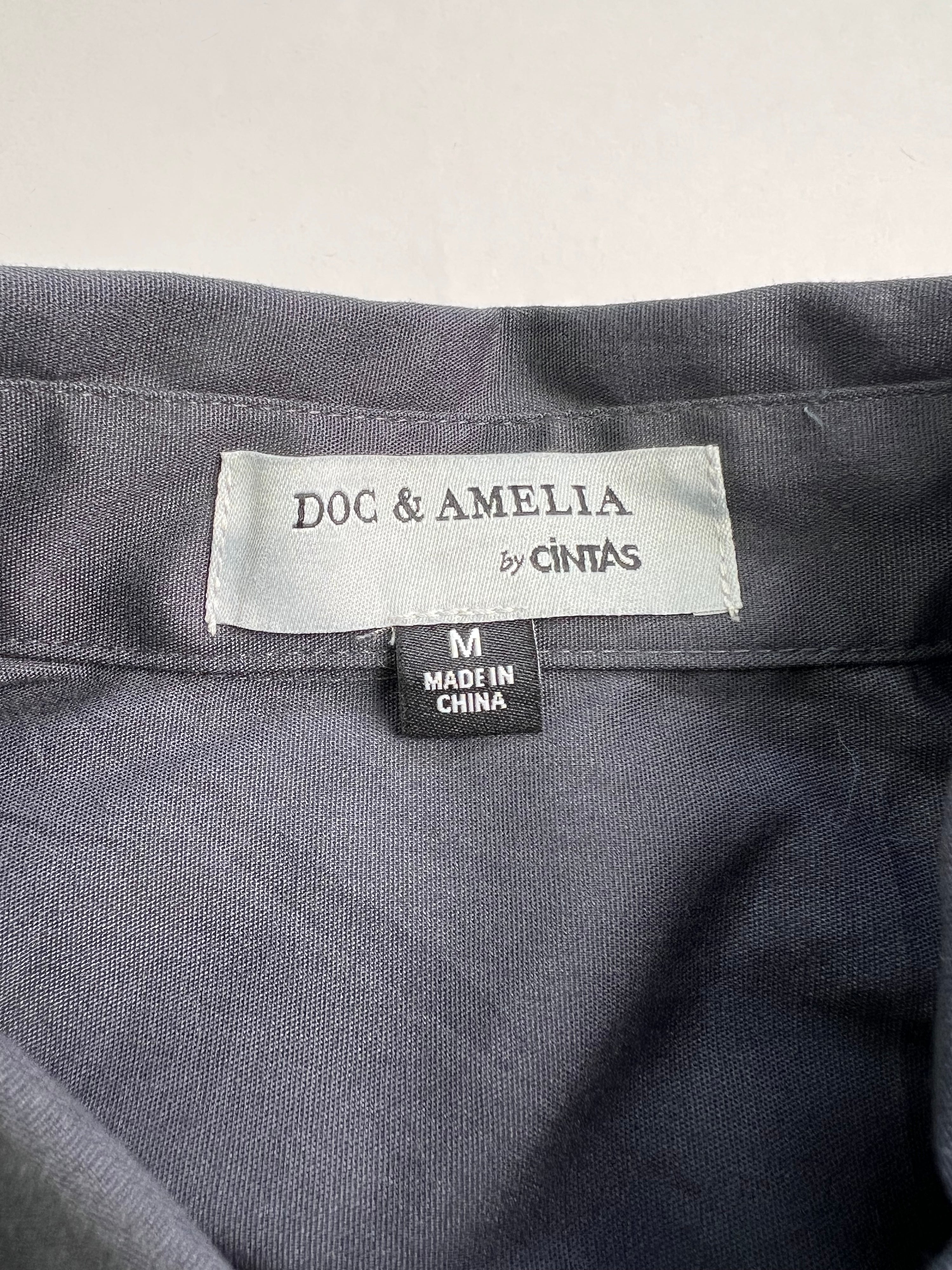 VINTAGE CINTAS WORK SHIRT DARK GRAY - M