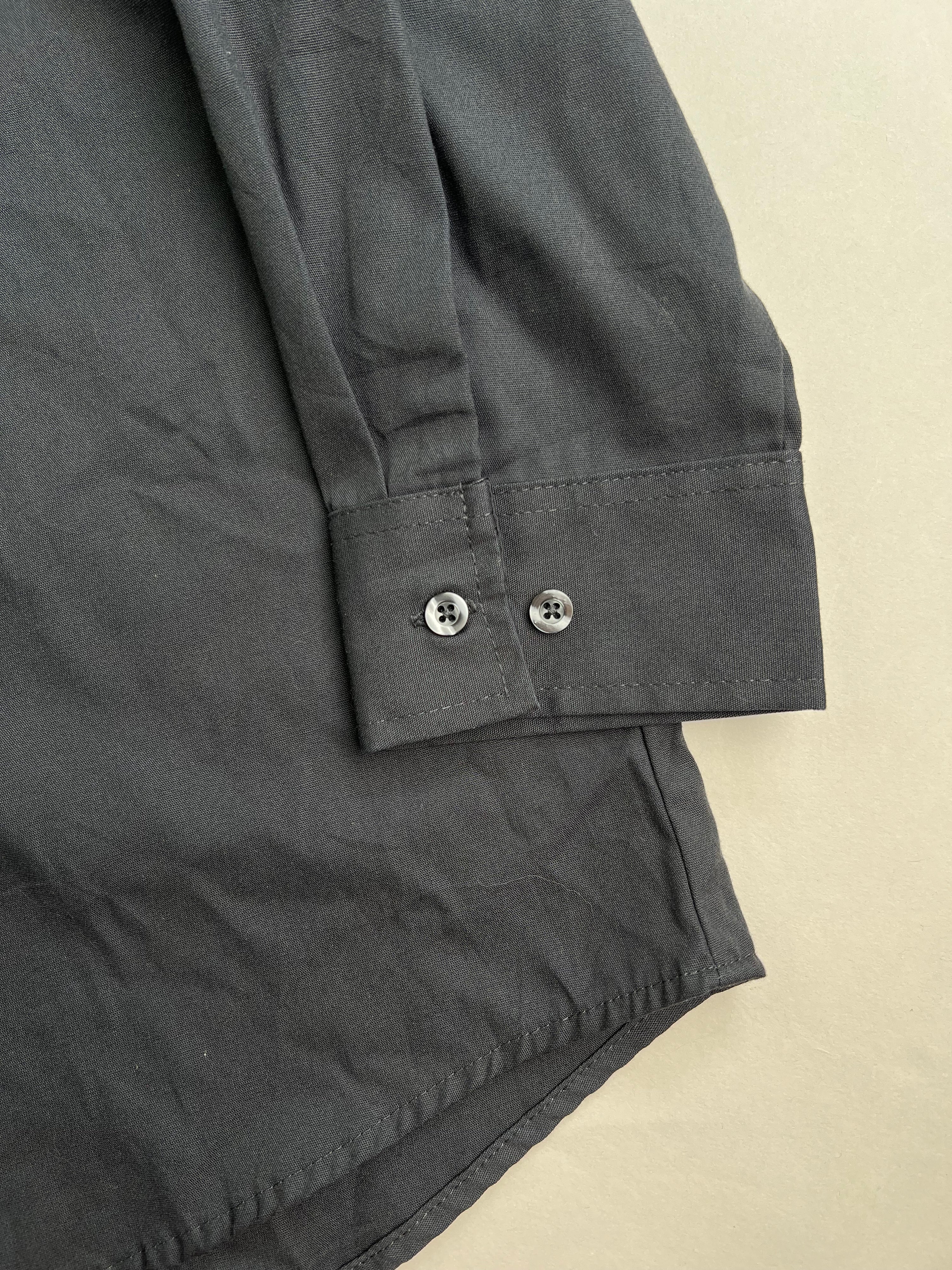 VINTAGE CINTAS WORK SHIRT DARK GRAY - M