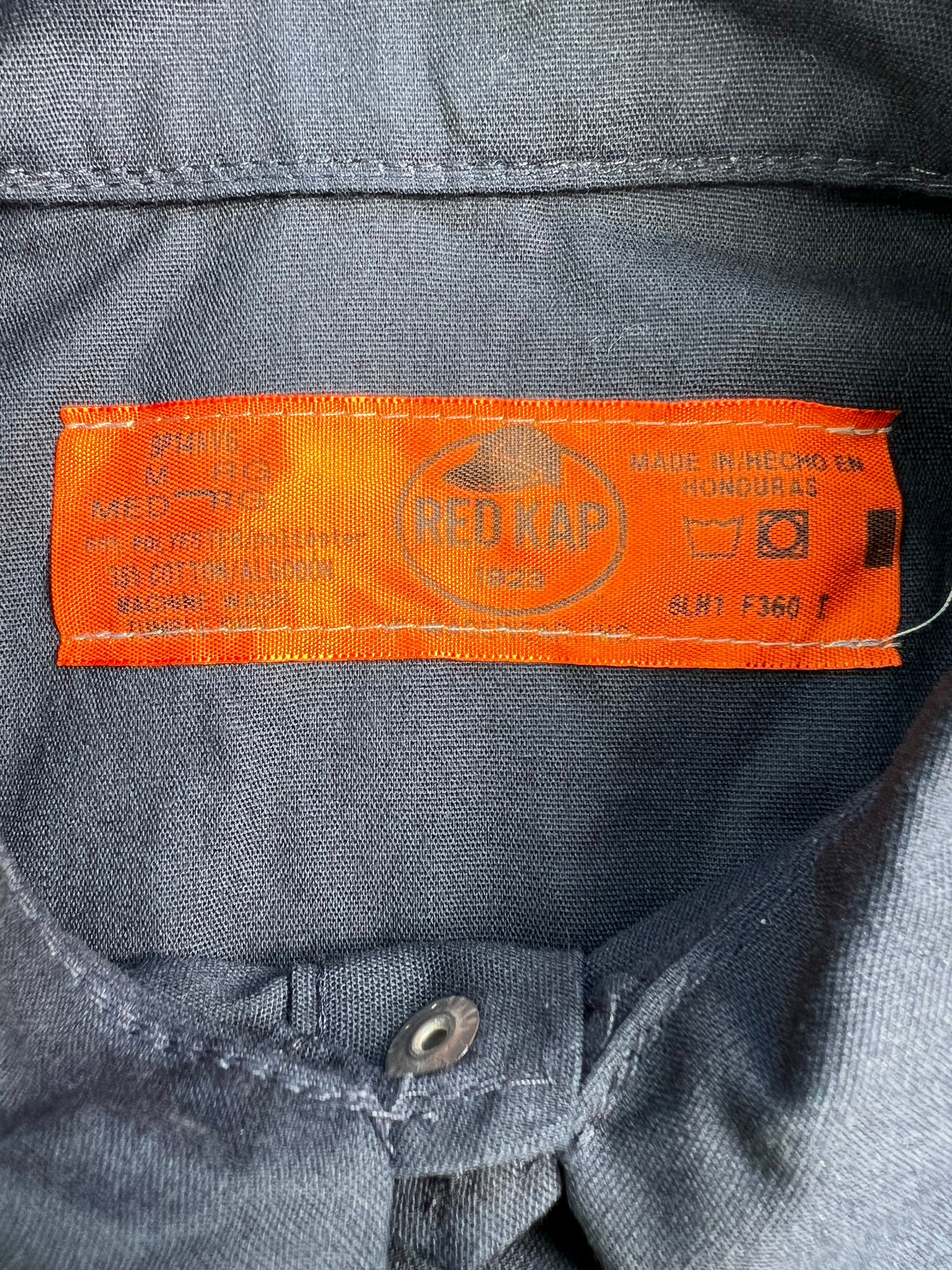 VINTAGE REDKAP WORK SHIRT BLUE - M