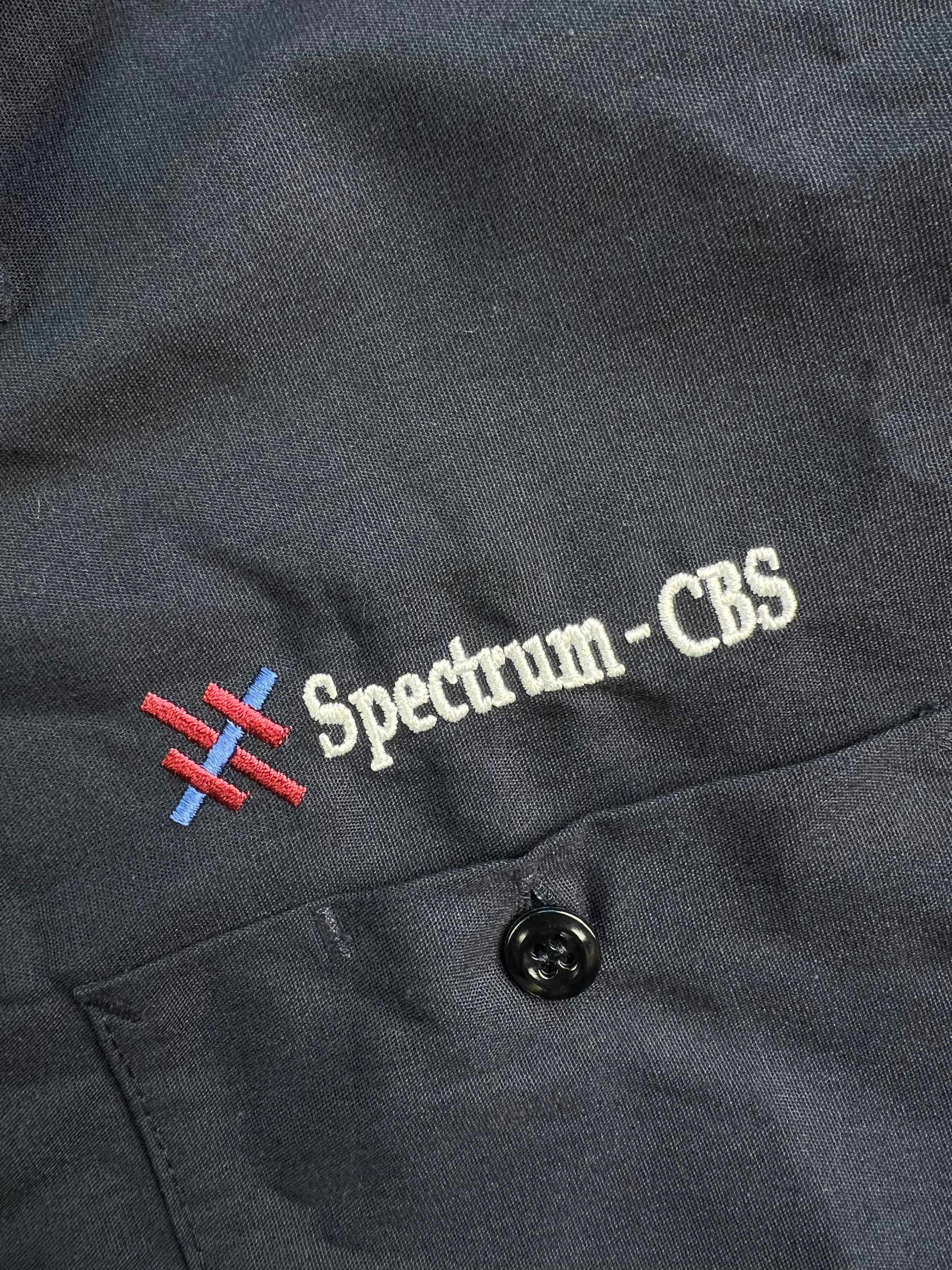 VINTAGE REDKAP WORK SHIRT BLUE - M