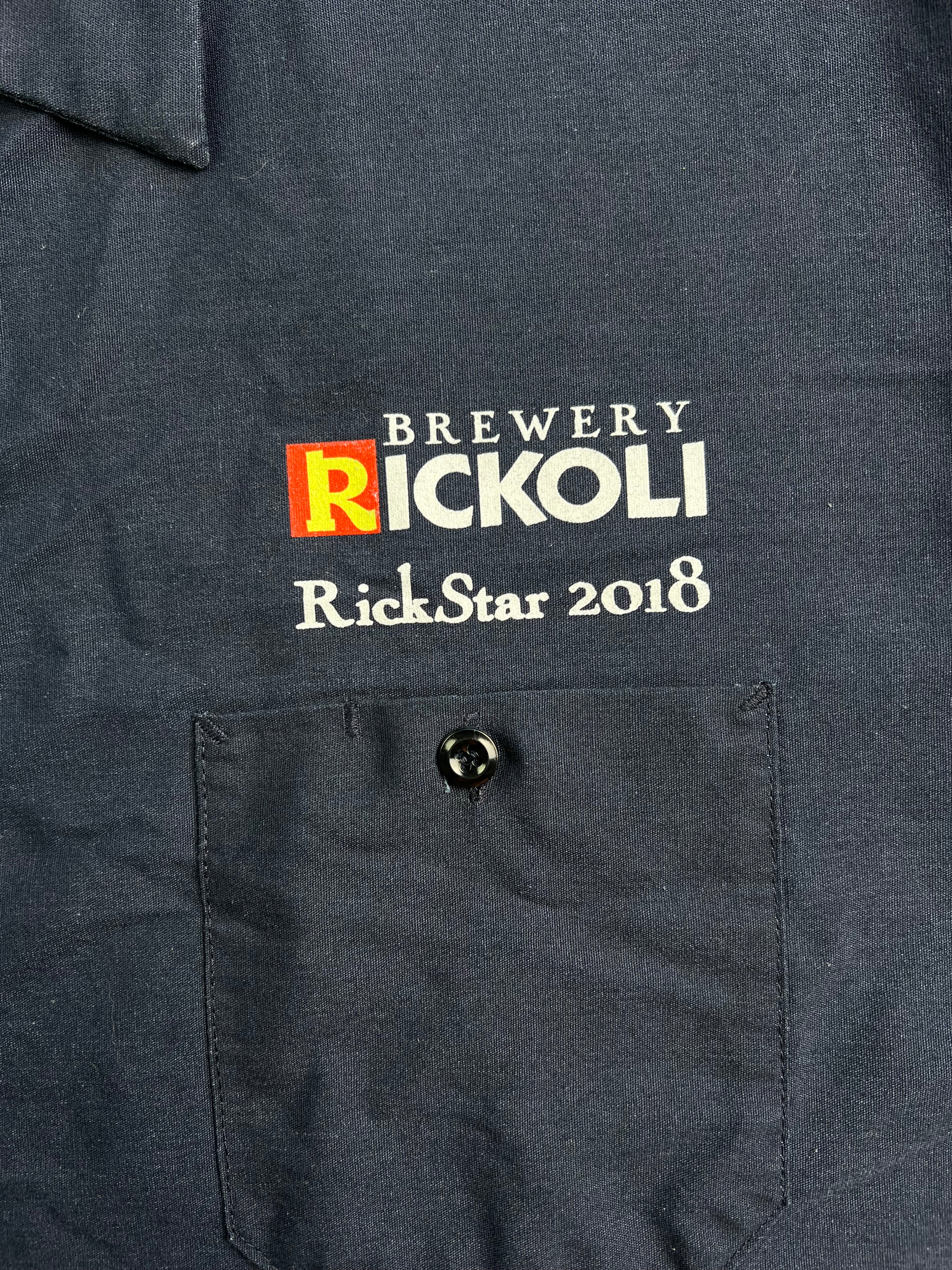 VINTAGE REDKAP WORK SHIRT BLUE - XL
