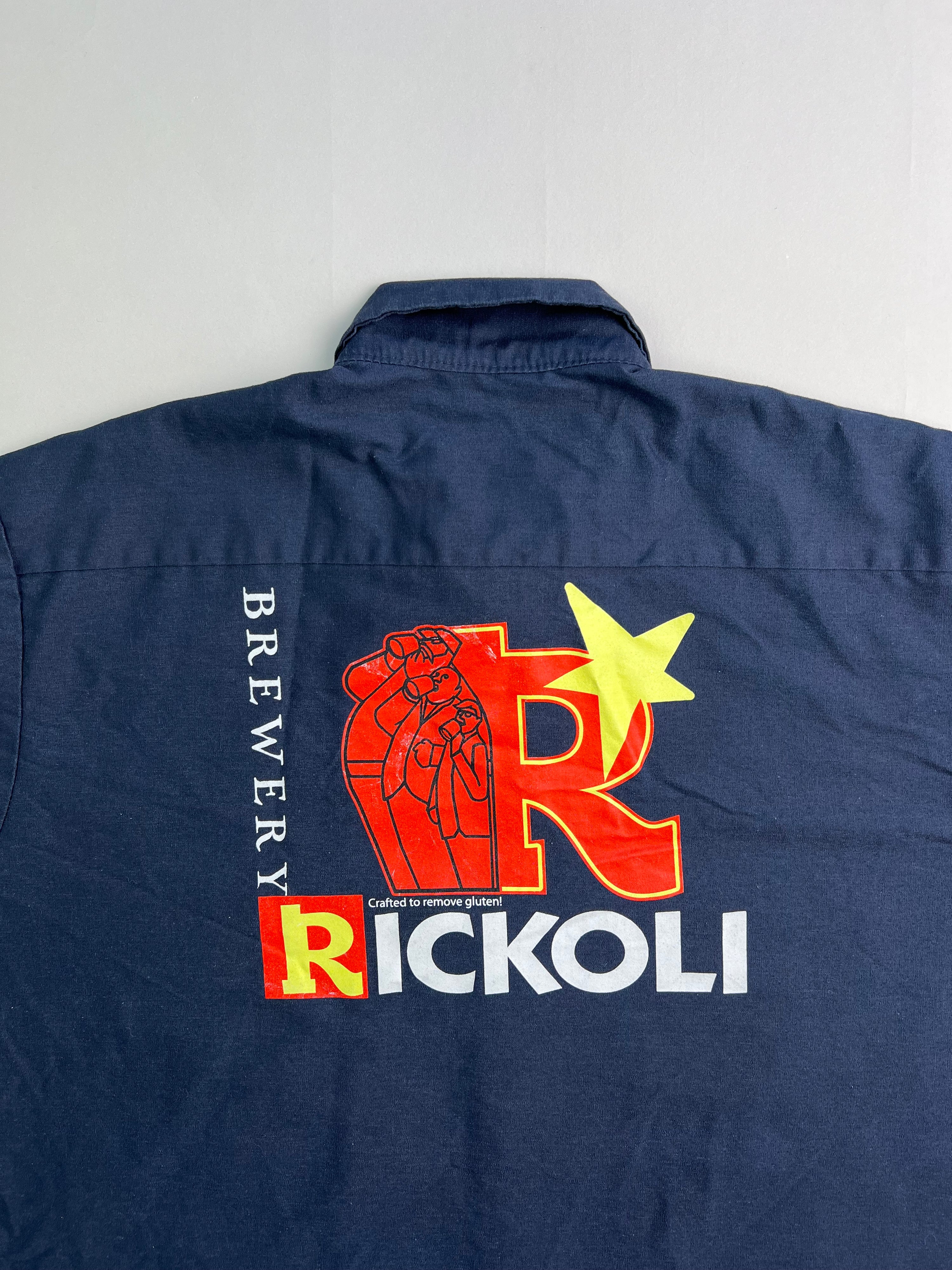 VINTAGE REDKAP WORK SHIRT BLUE - XL