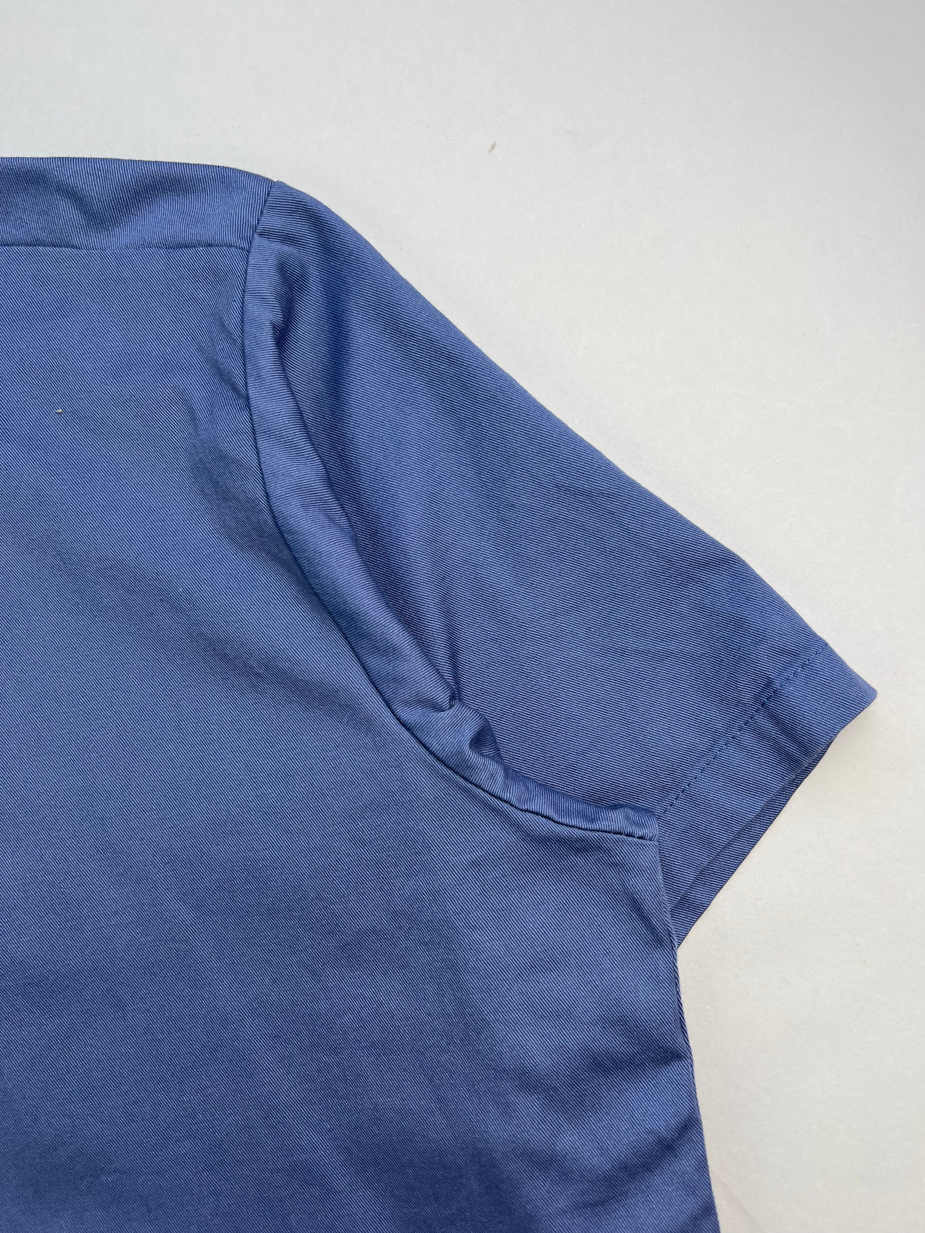 VINTAGE G&K SERVICES WORK SHIRT BLUE - XL